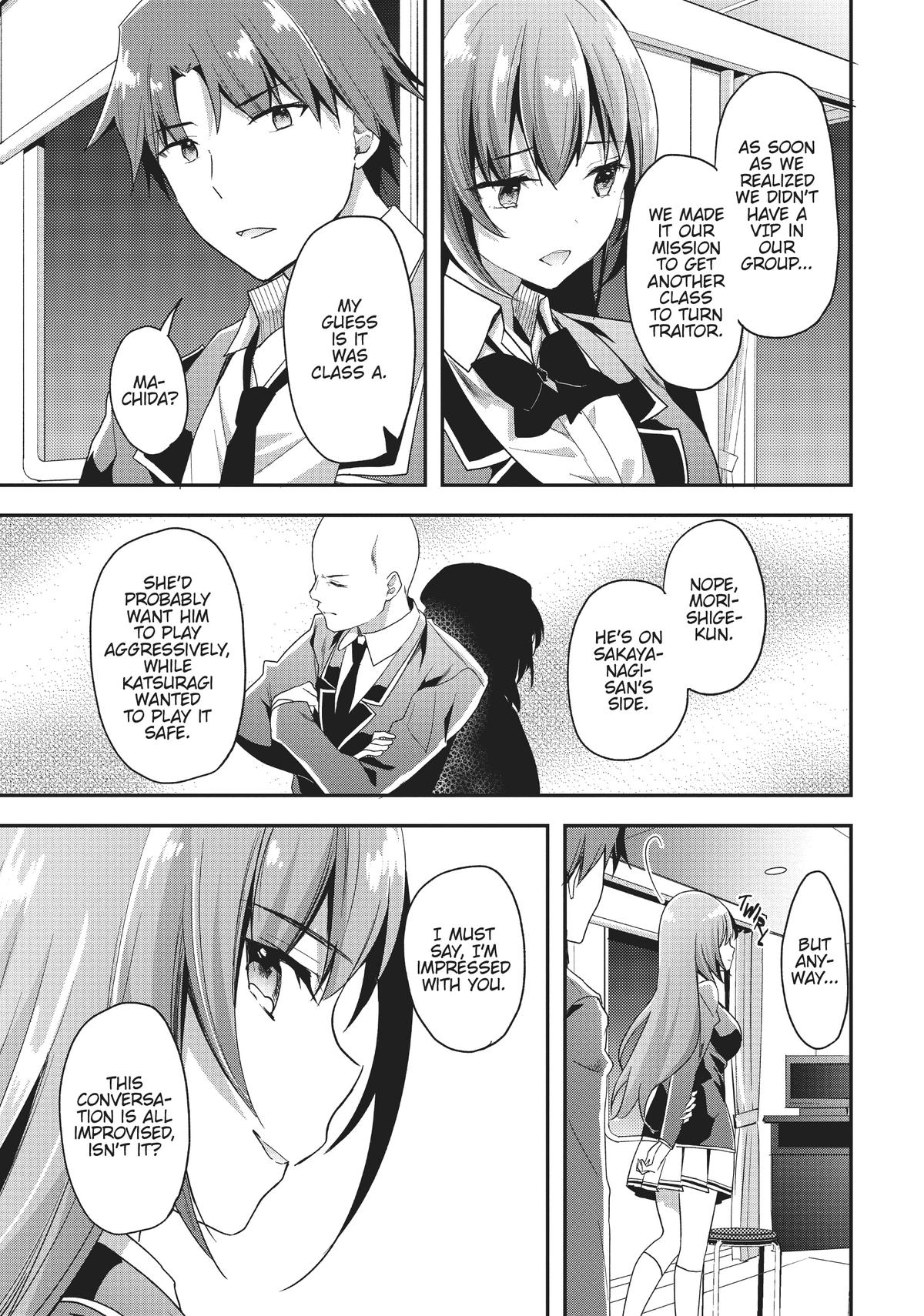 Read Classroom of the Elite Manga Online