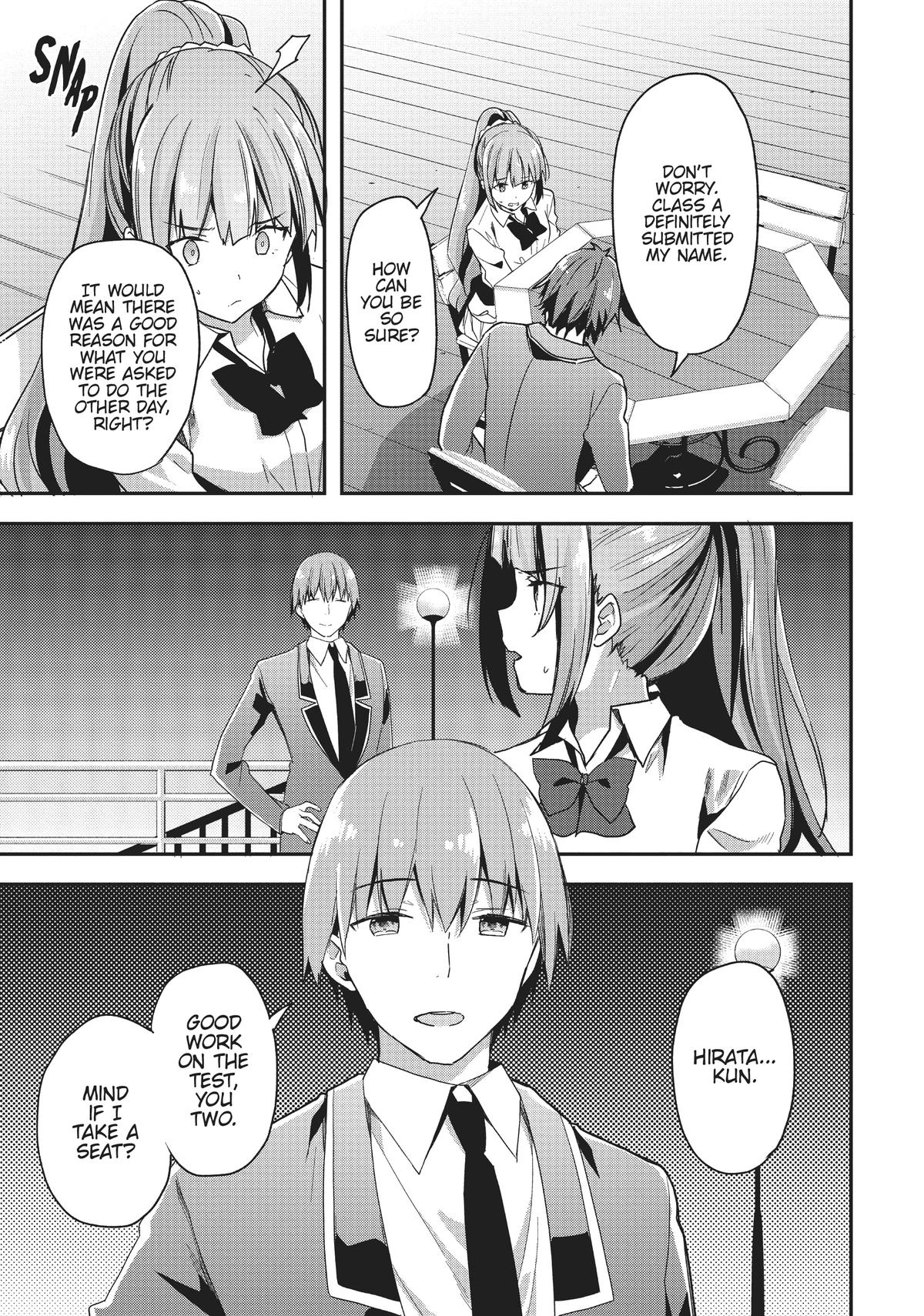 Read Classroom of the Elite Manga Online