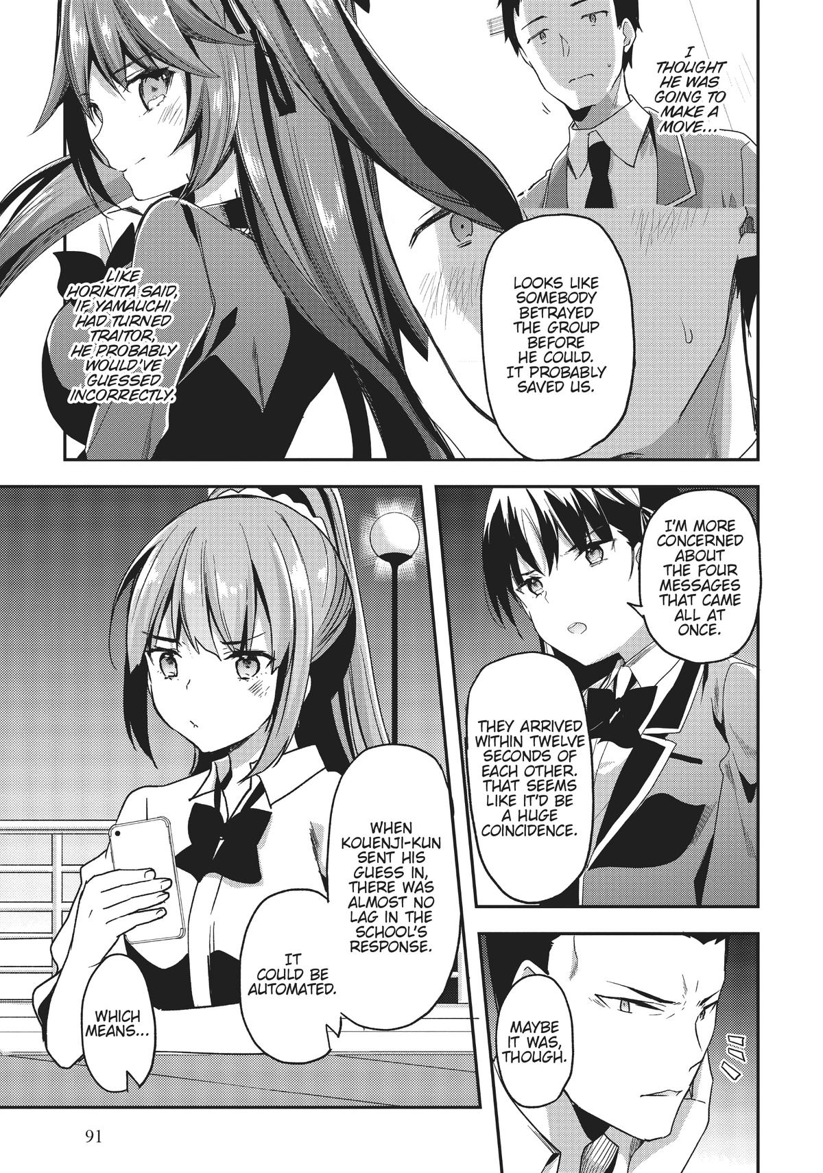 Read Classroom of the Elite Manga Online