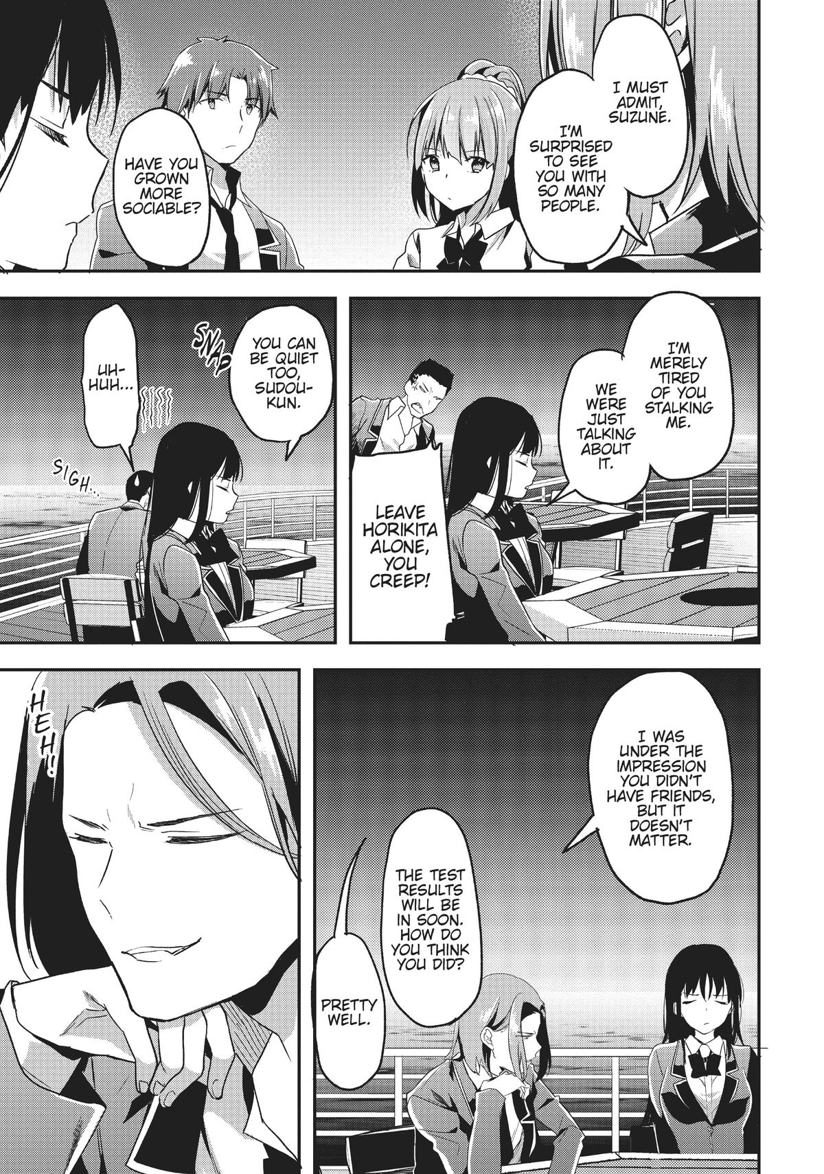 Read Classroom of the Elite Manga Online