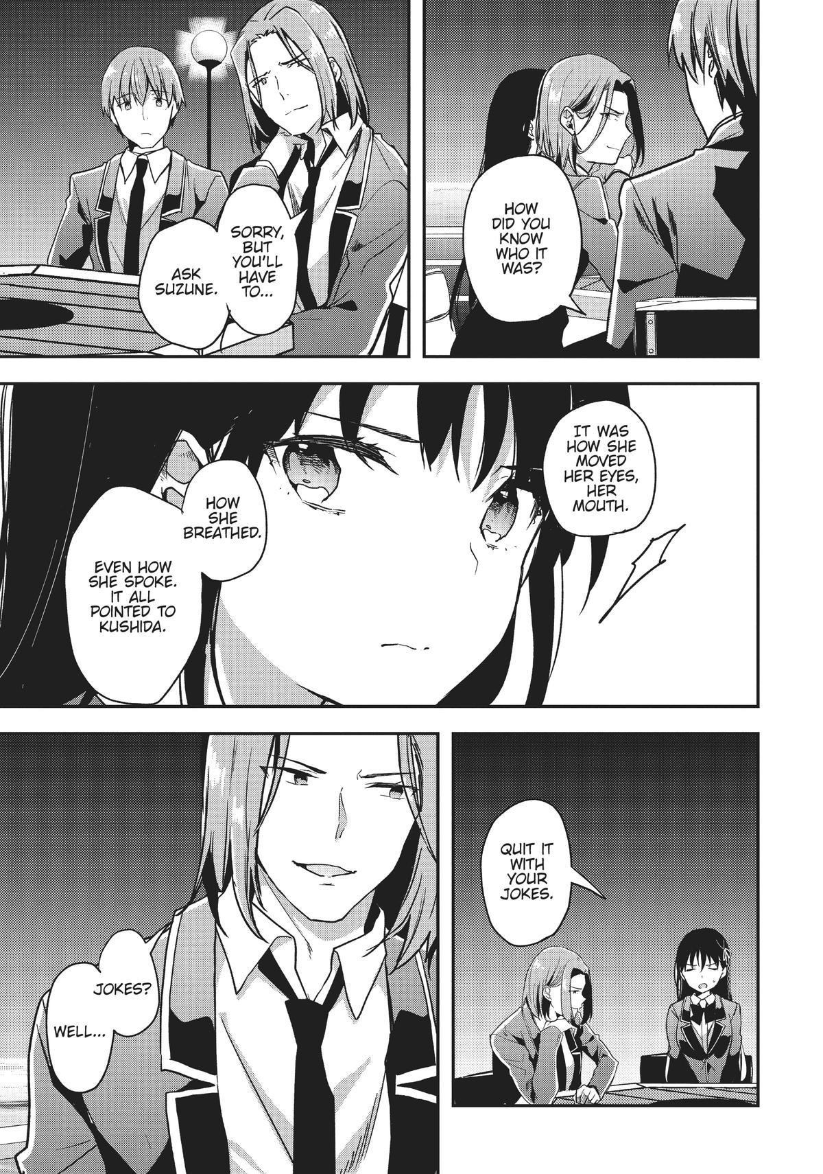 Read Classroom of the Elite Manga Online