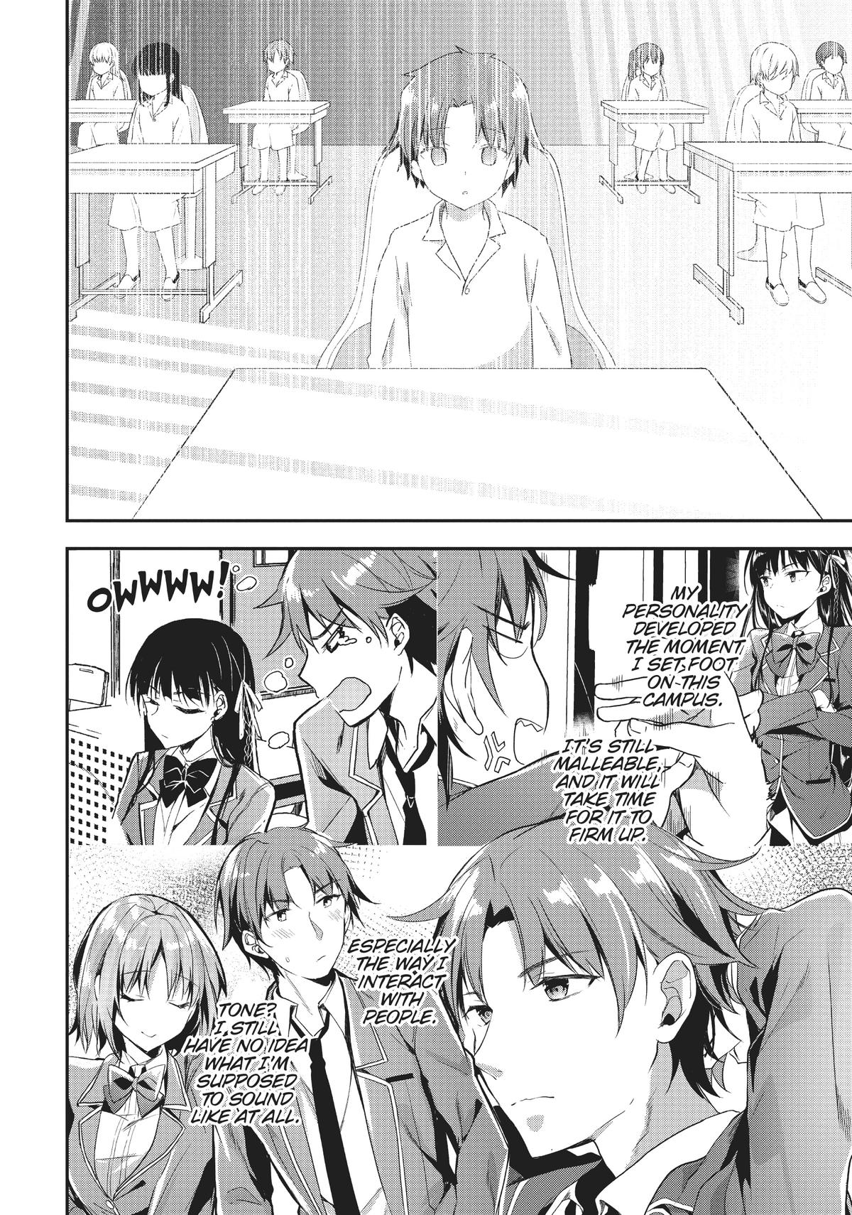 Read Classroom of the Elite Manga Online