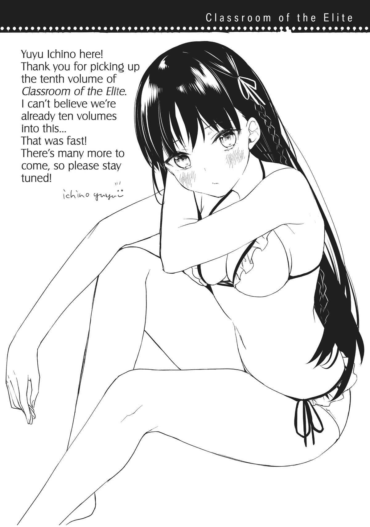 Read Classroom of the Elite Manga Online