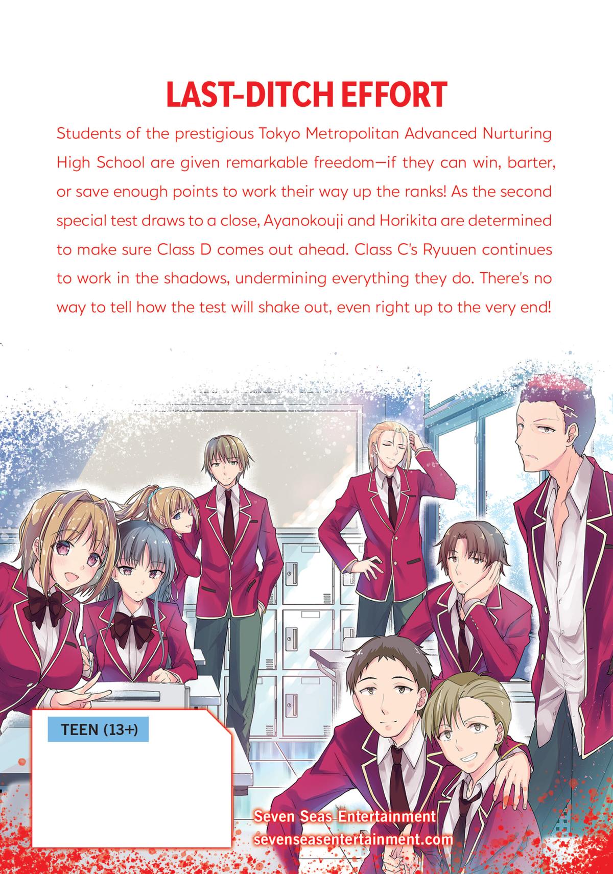 Read Classroom of the Elite Manga Online