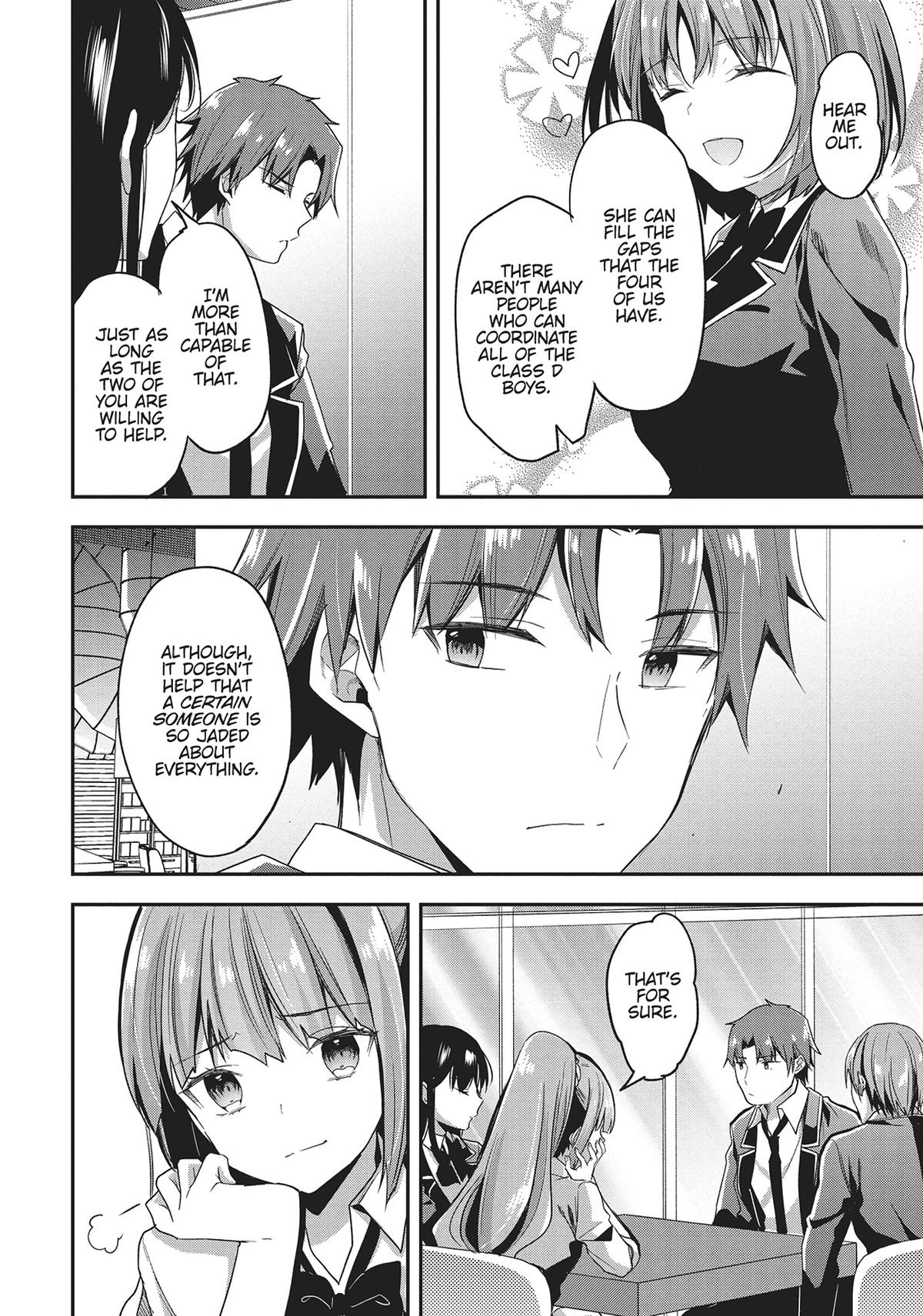 Read Classroom of the Elite Manga Online