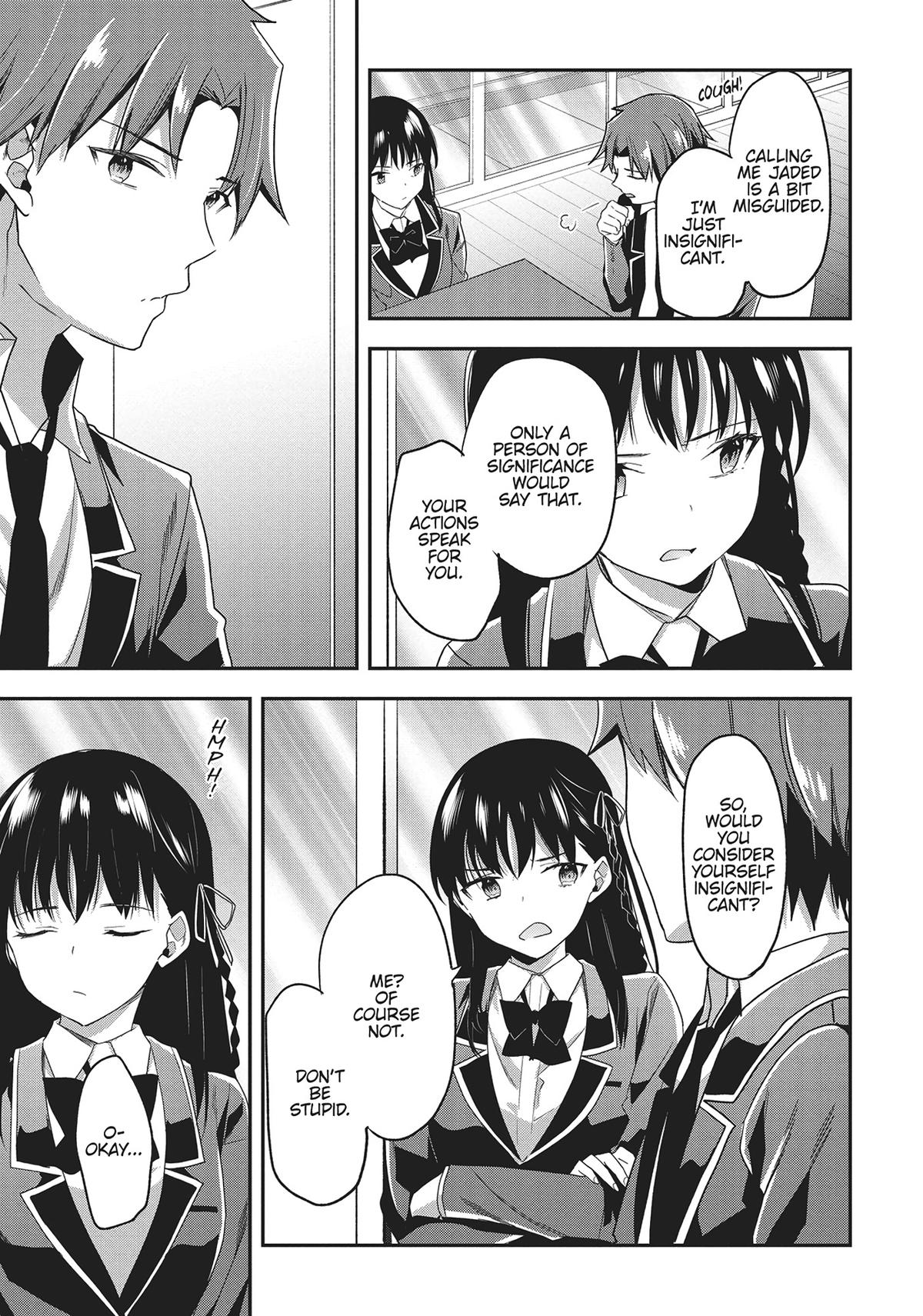 Read Classroom of the Elite Manga Online