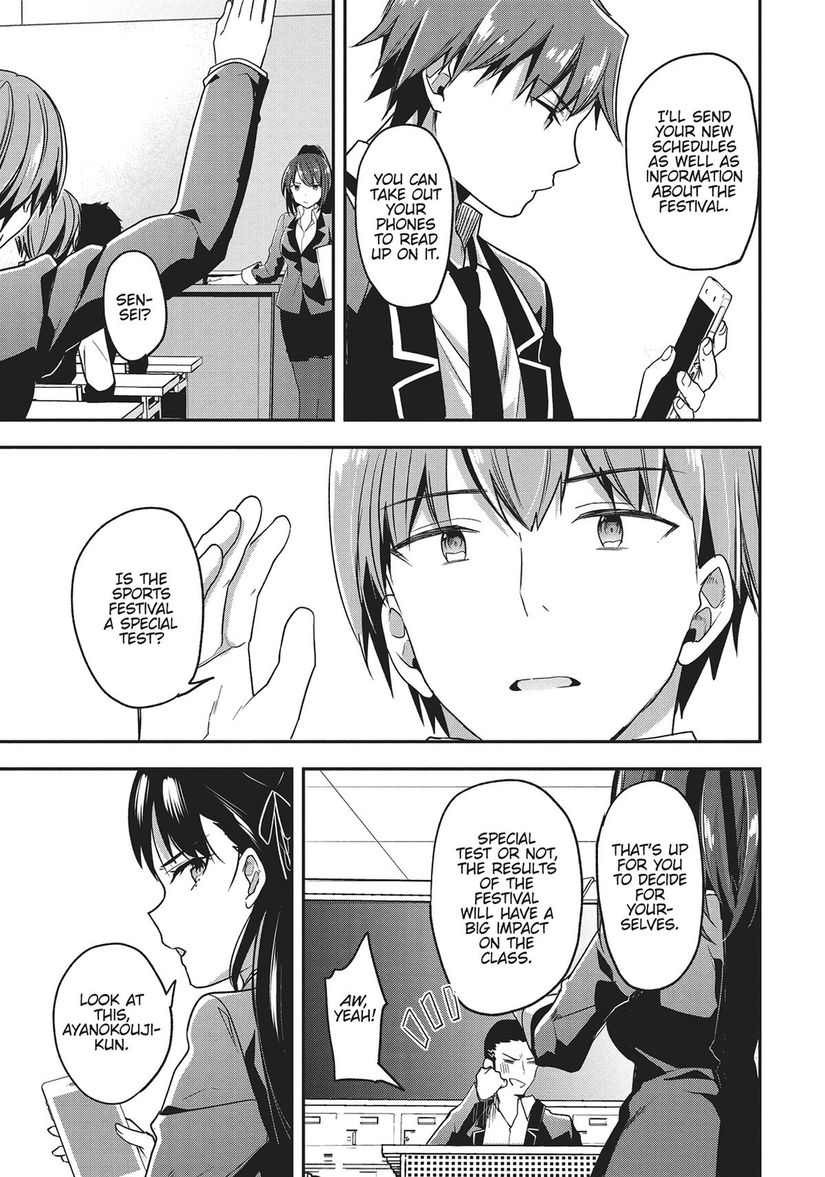 Read Classroom of the Elite Manga Online