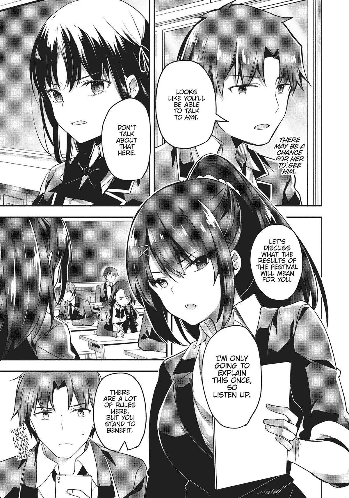 Read Classroom of the Elite Manga Online