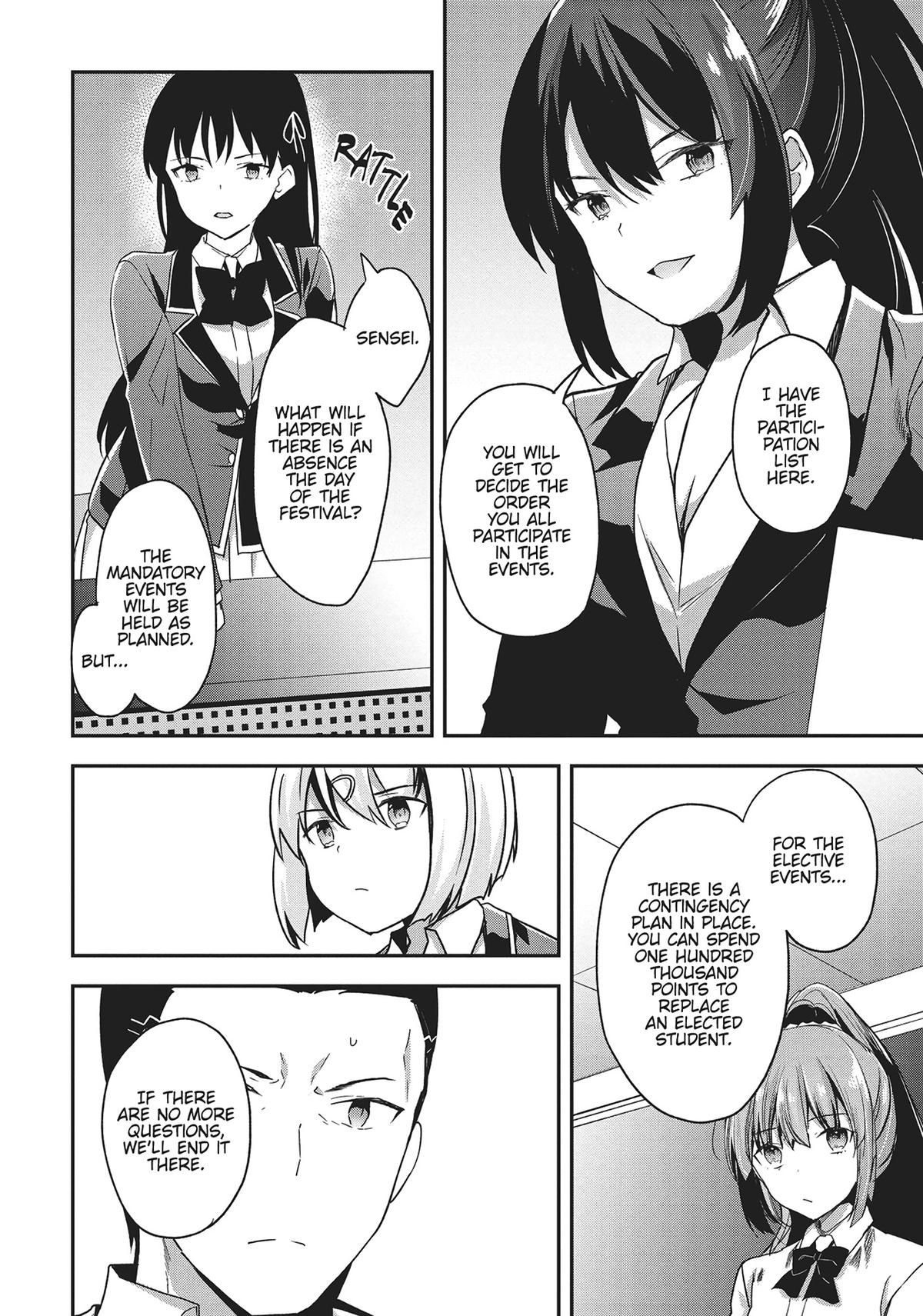 Read Classroom of the Elite Manga Online