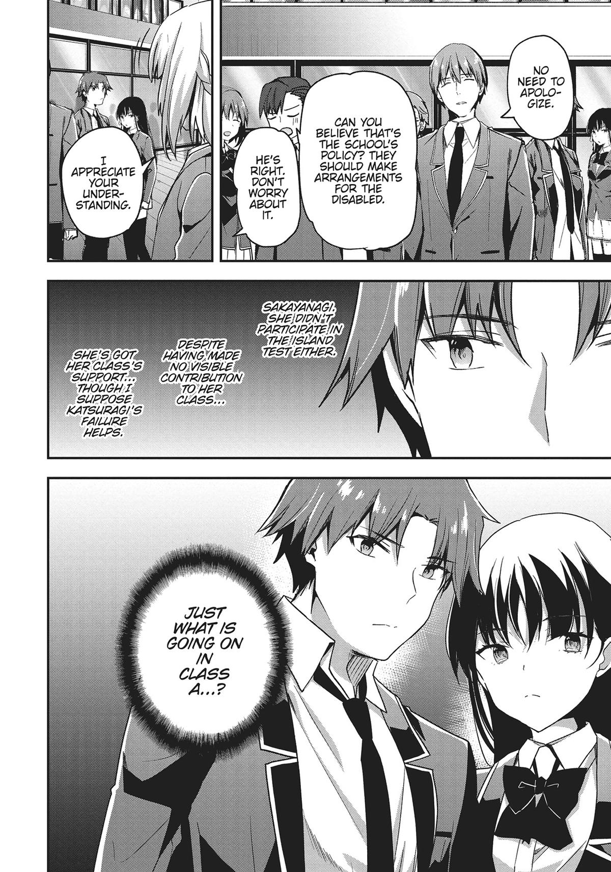 Read Classroom of the Elite Manga Online