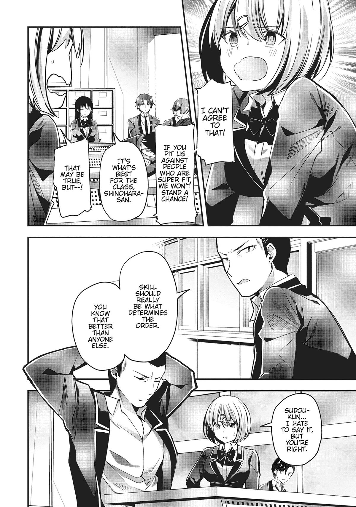 Read Classroom of the Elite Manga Online