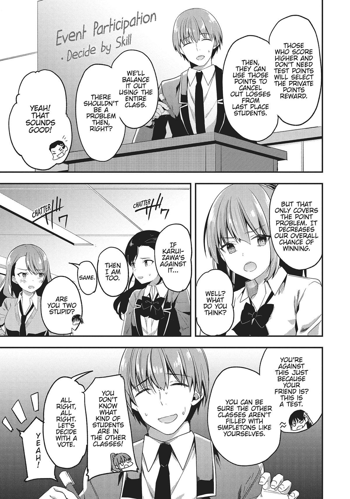 Read Classroom of the Elite Manga Online