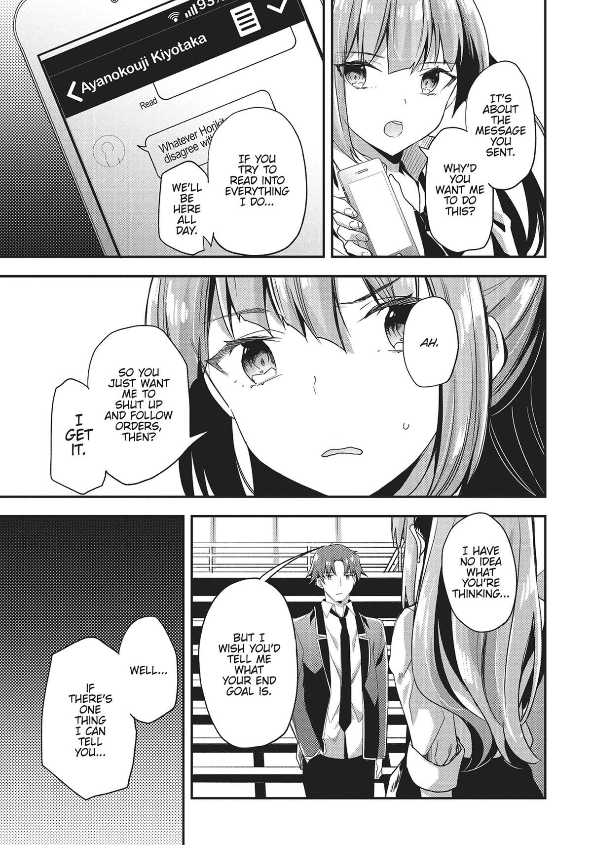 Read Classroom of the Elite Manga Online