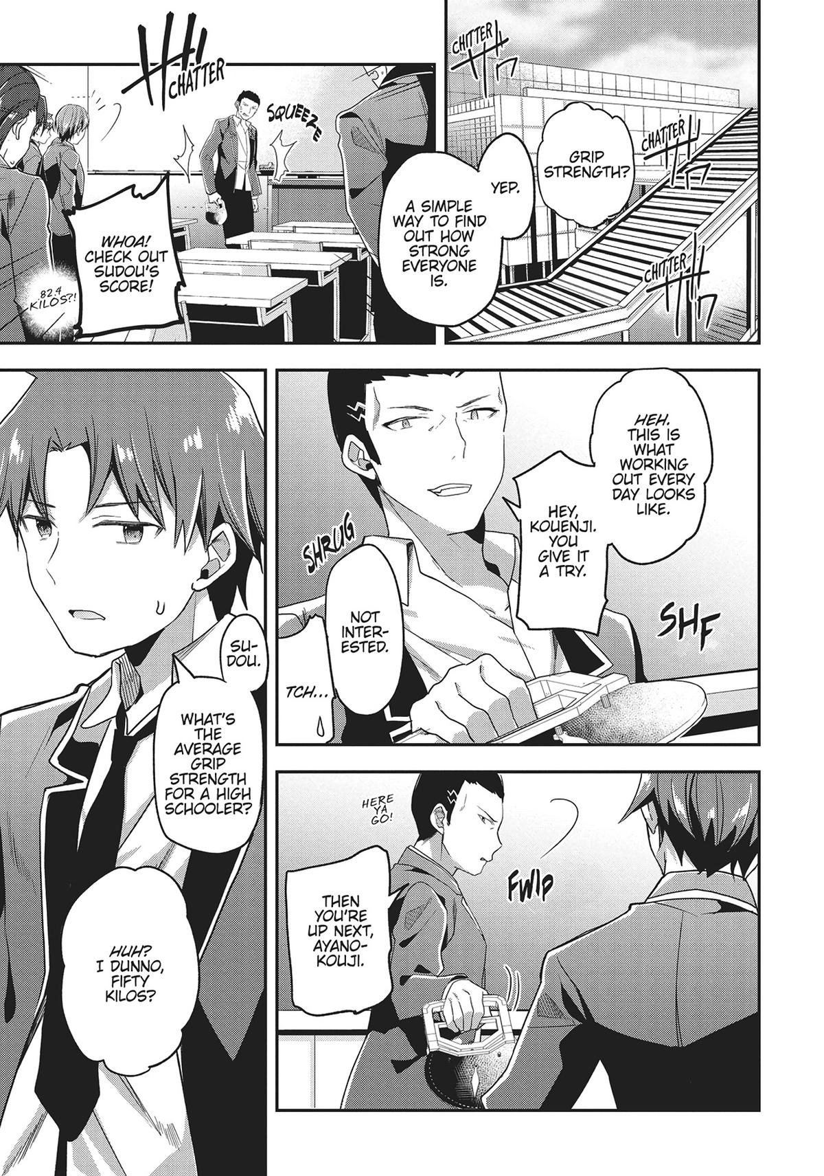 Read Classroom of the Elite Manga Online