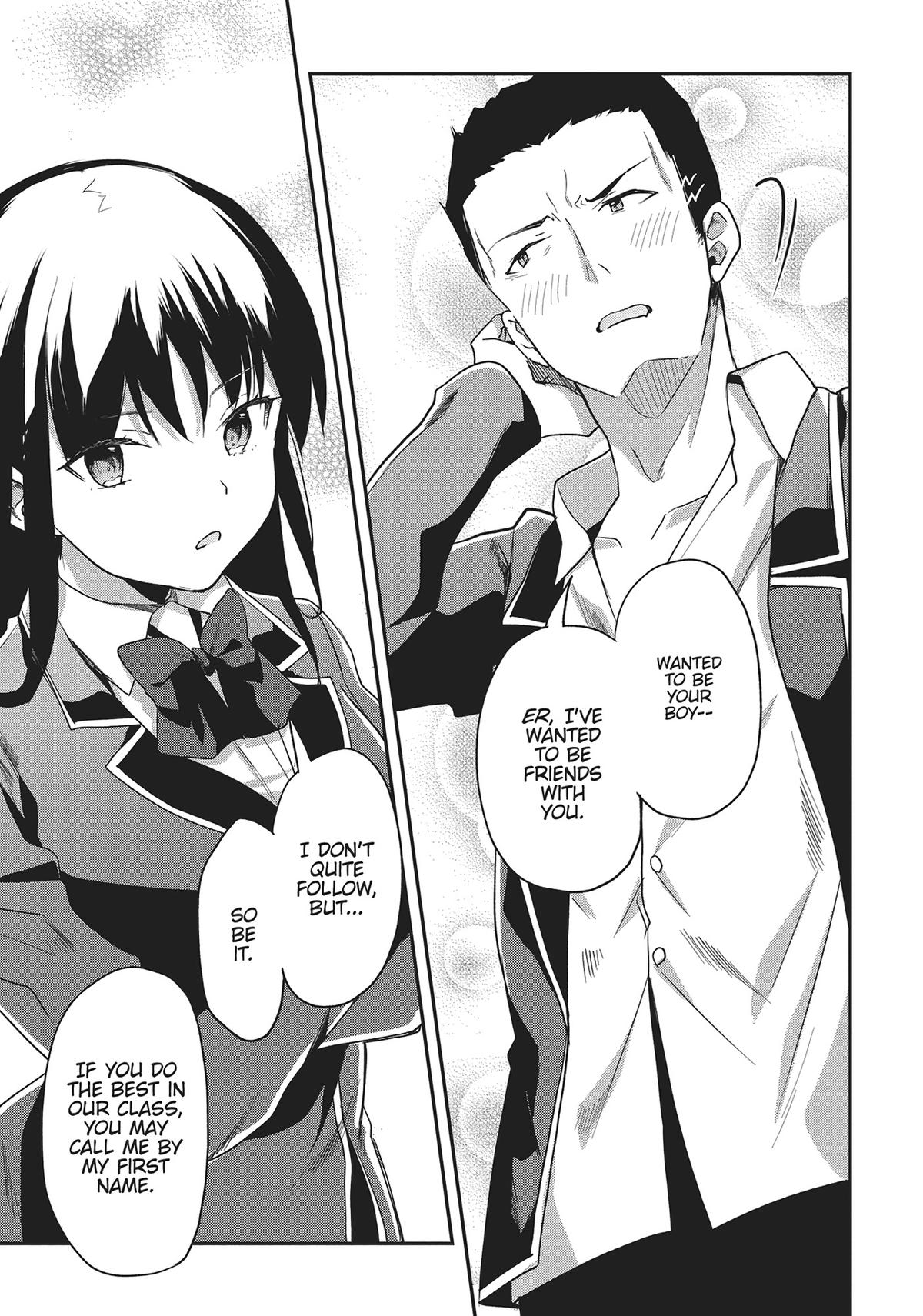 Read Classroom of the Elite Manga Online