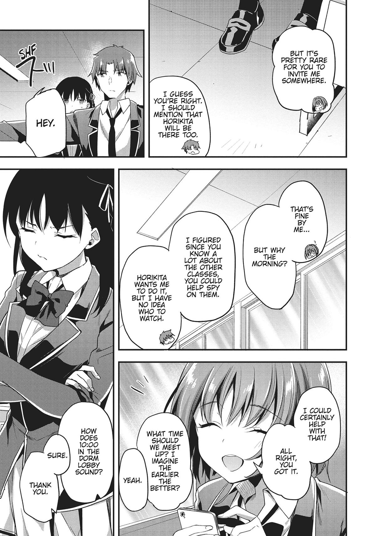 Read Classroom of the Elite Manga Online