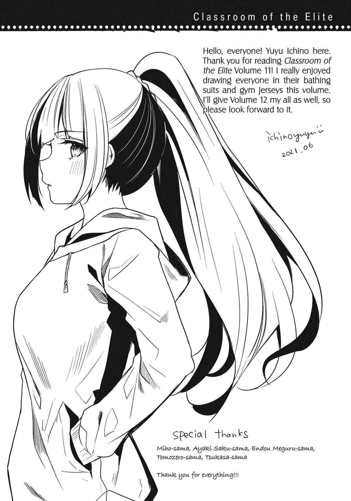 Read Classroom of the Elite Manga Online