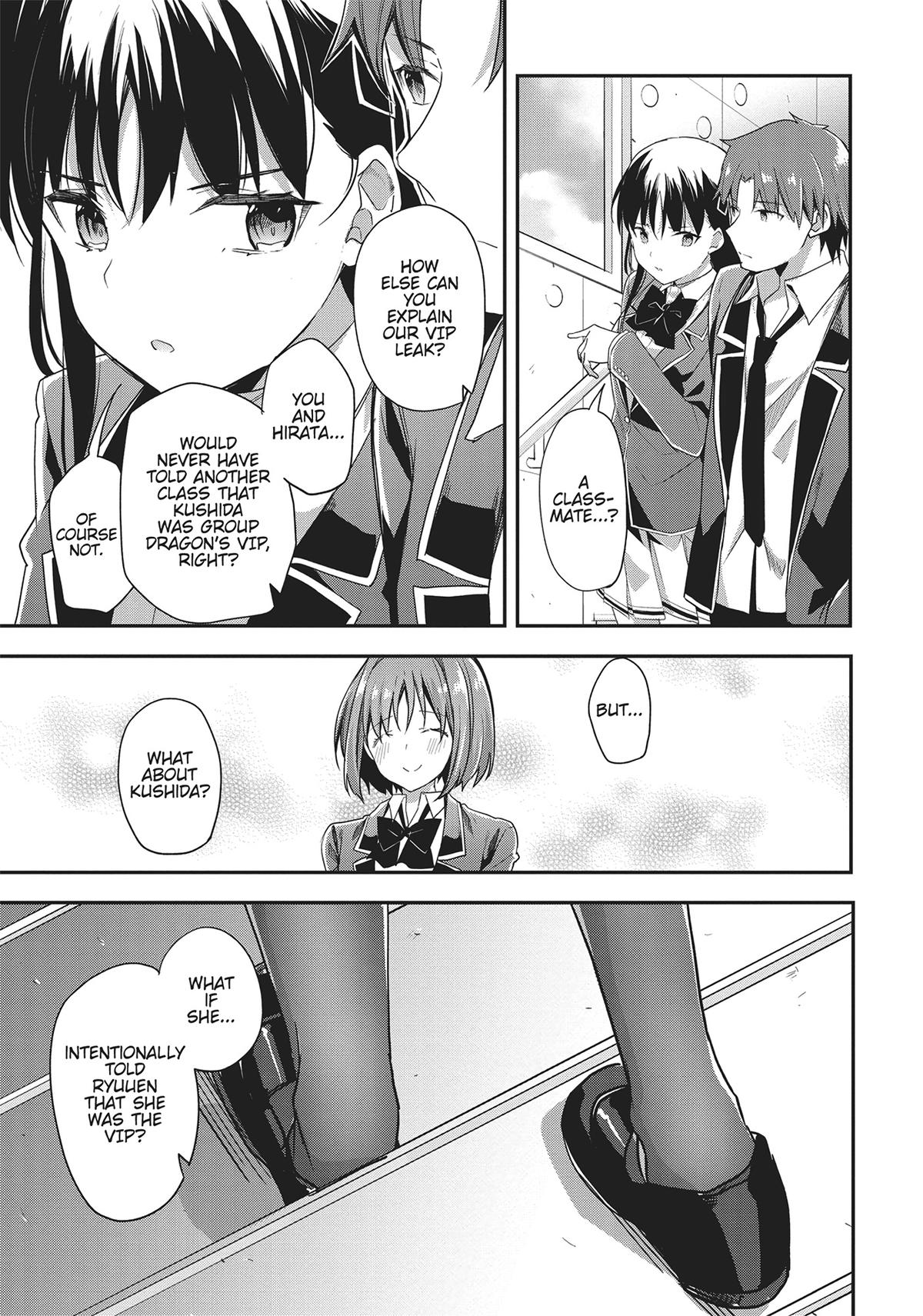 Read Classroom of the Elite Manga Online