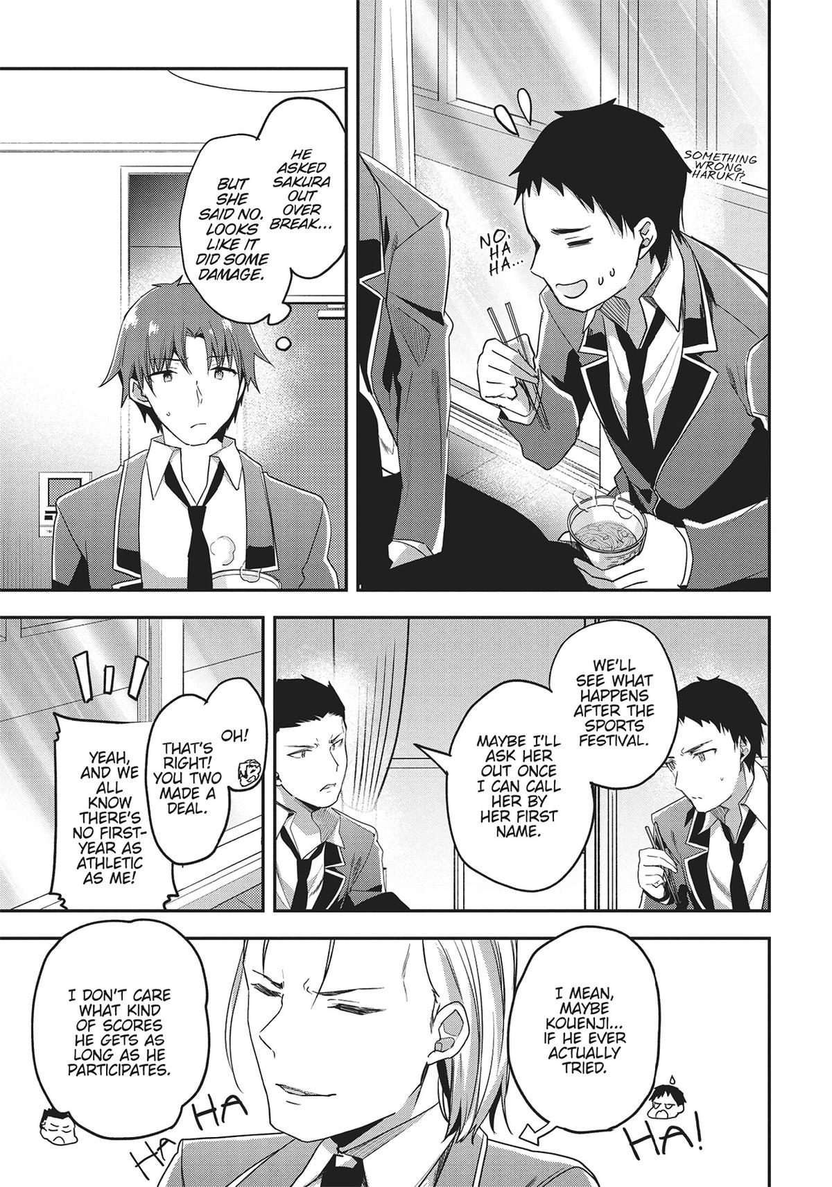 Read Classroom of the Elite Manga Online