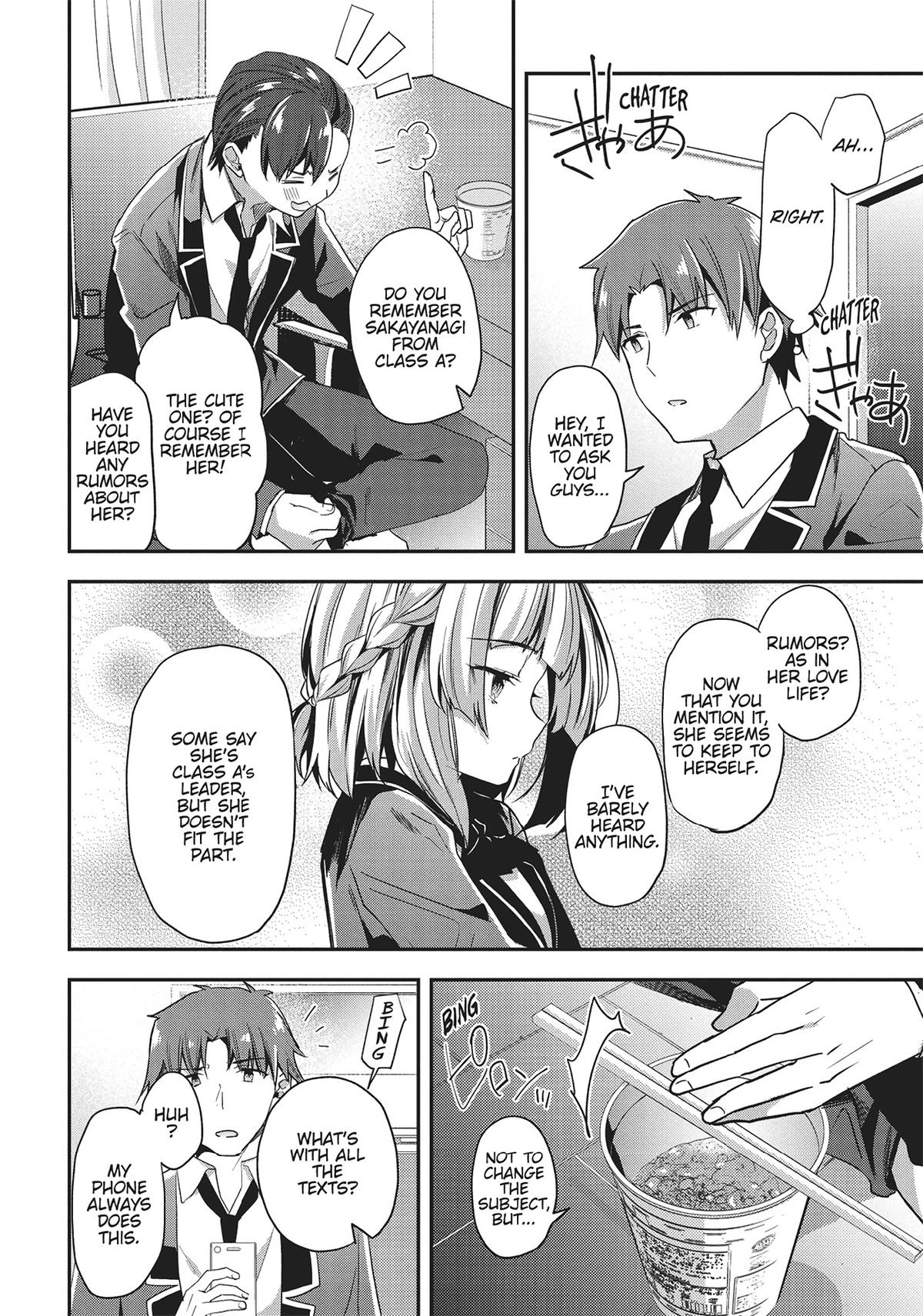 Read Classroom of the Elite Manga Online