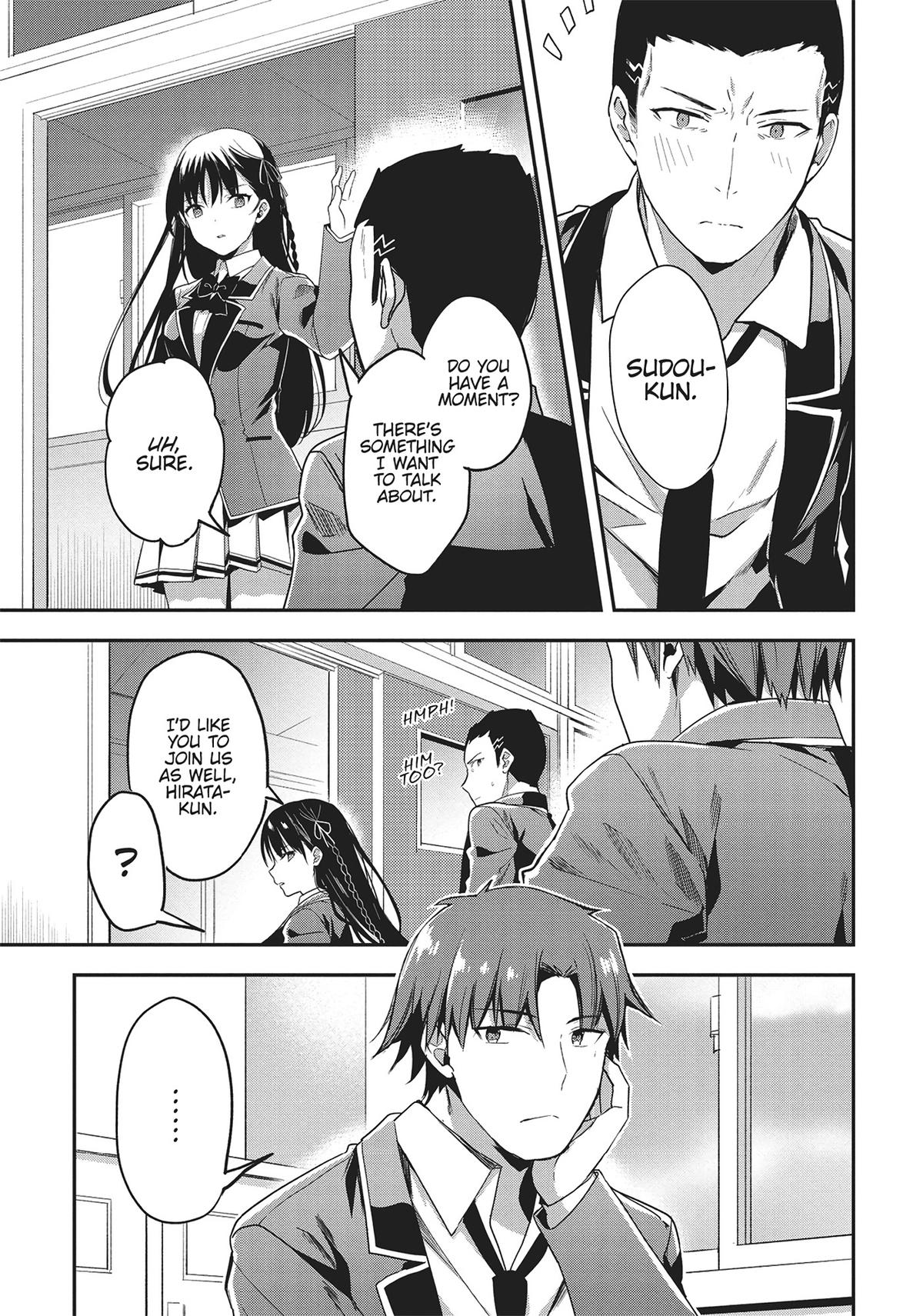 Read Classroom of the Elite Manga Online