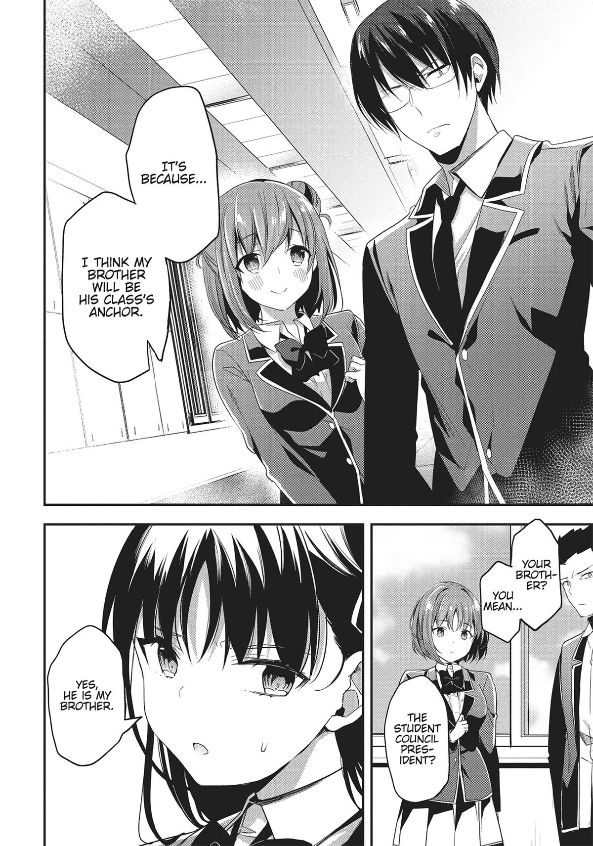 Read Classroom of the Elite Manga Online