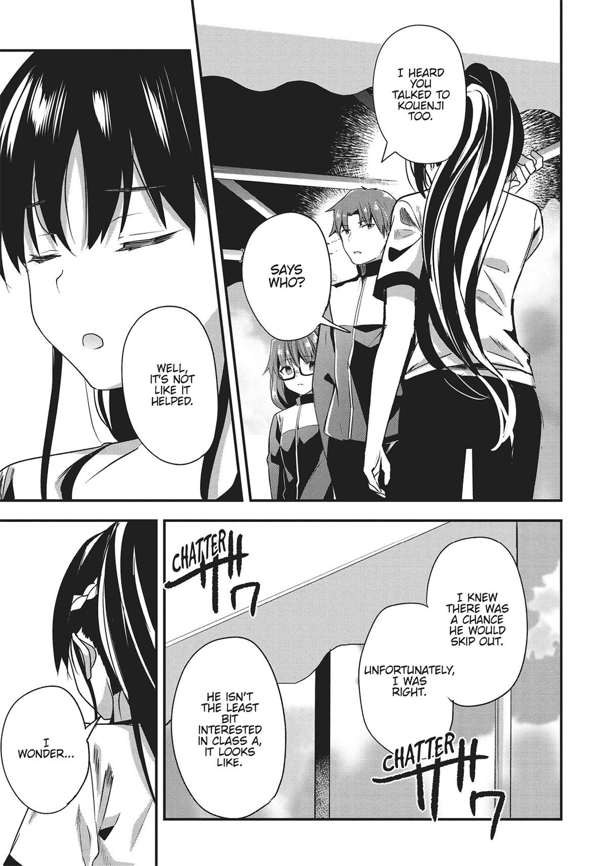 Read Classroom of the Elite Manga Online