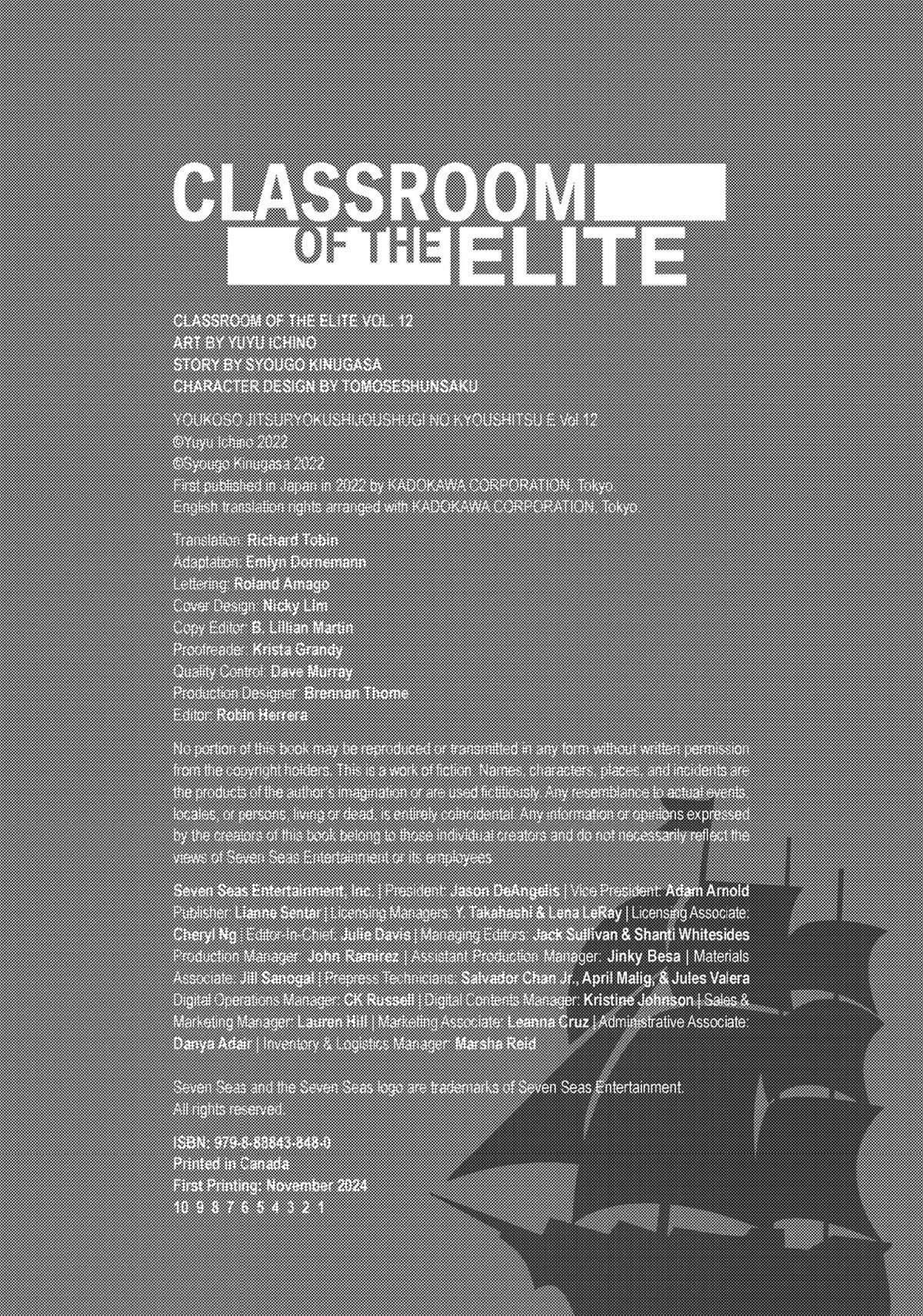 Read Classroom of the Elite Manga Online