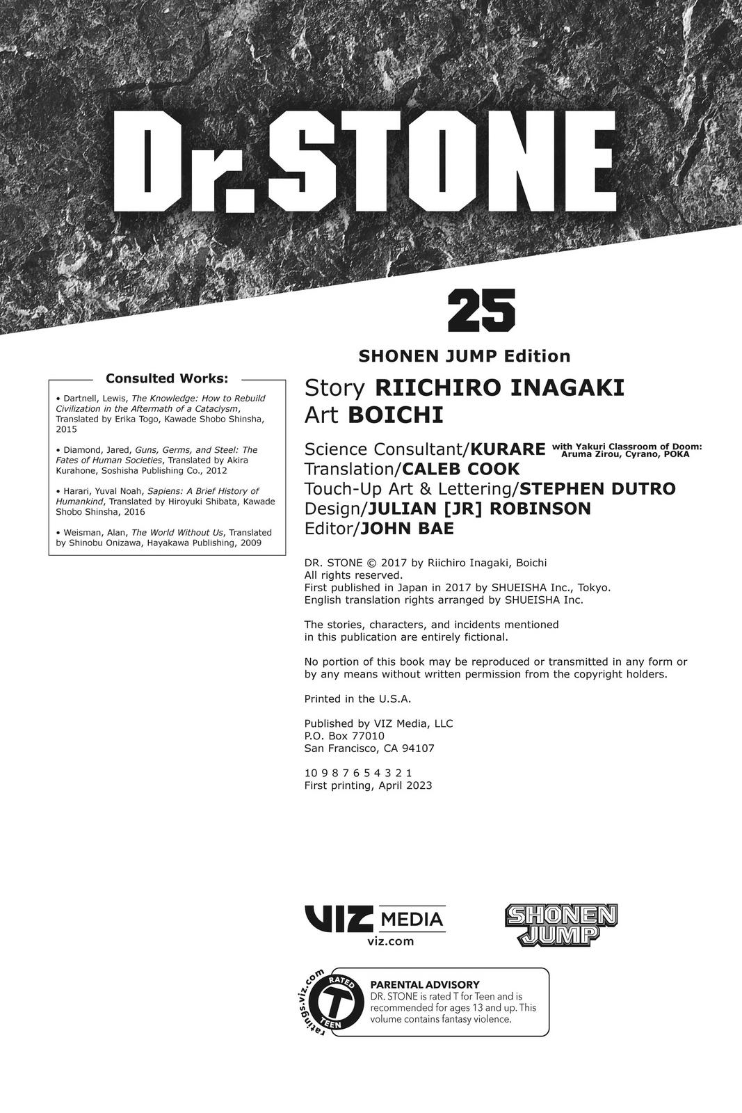 Read Dr STONE Manga Online