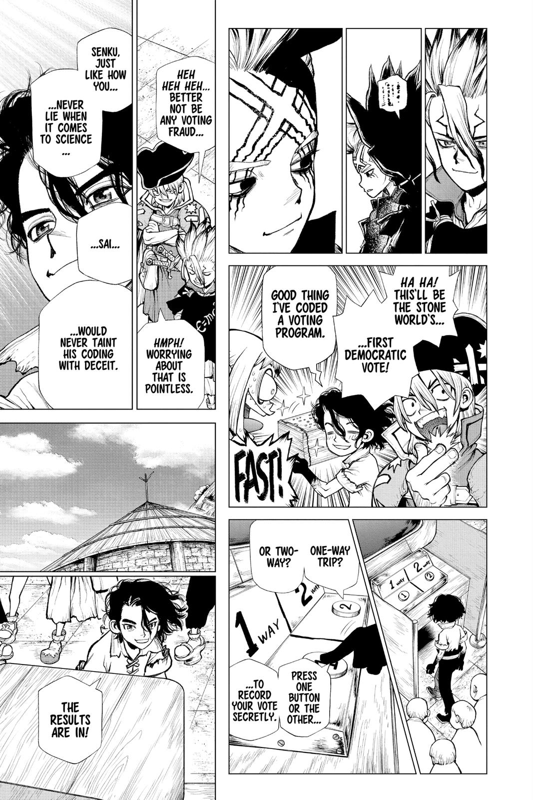 Read Dr STONE Manga Online