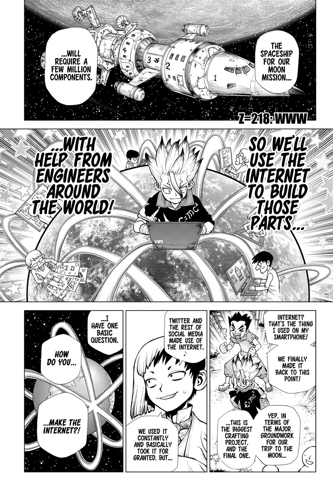 Read Dr STONE Manga Online