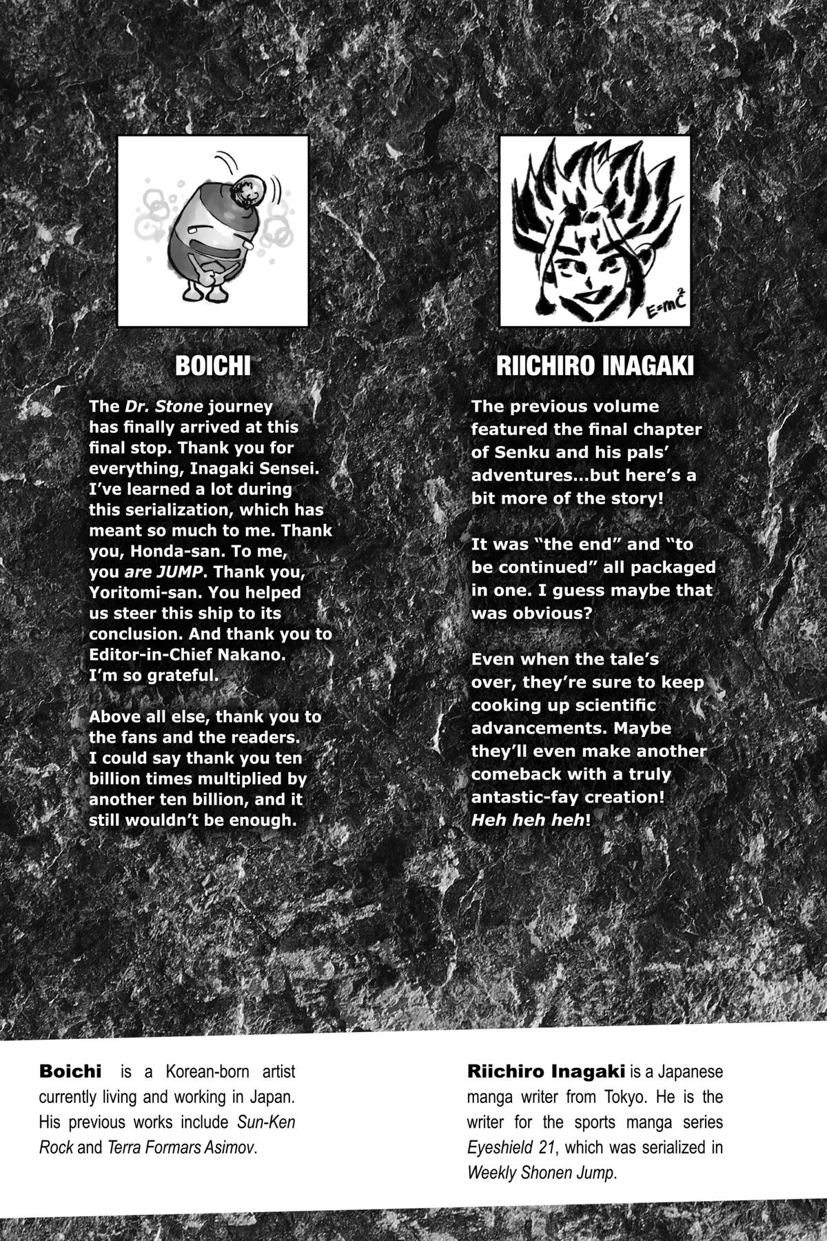 Read Dr STONE Manga Online