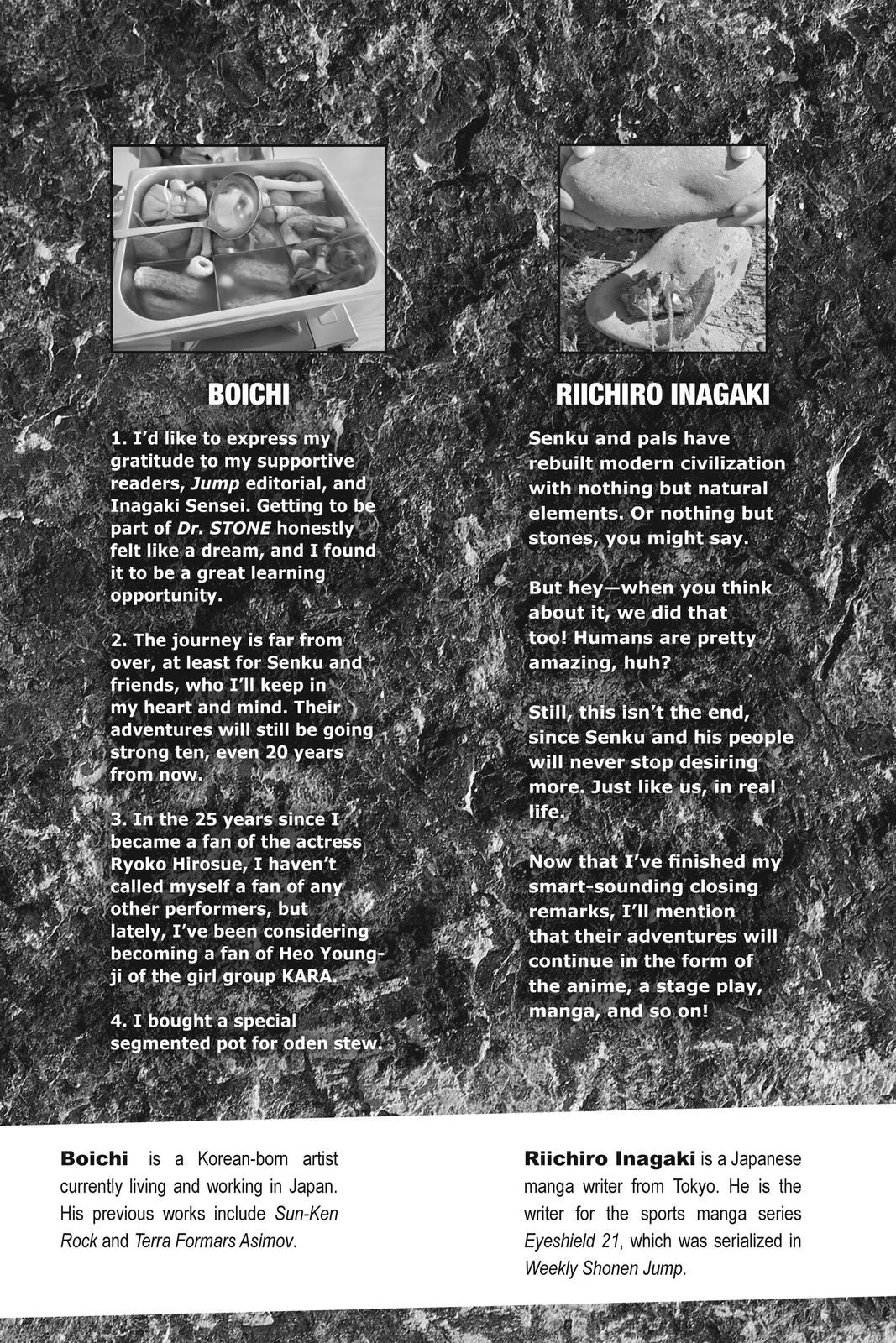 Read Dr STONE Manga Online