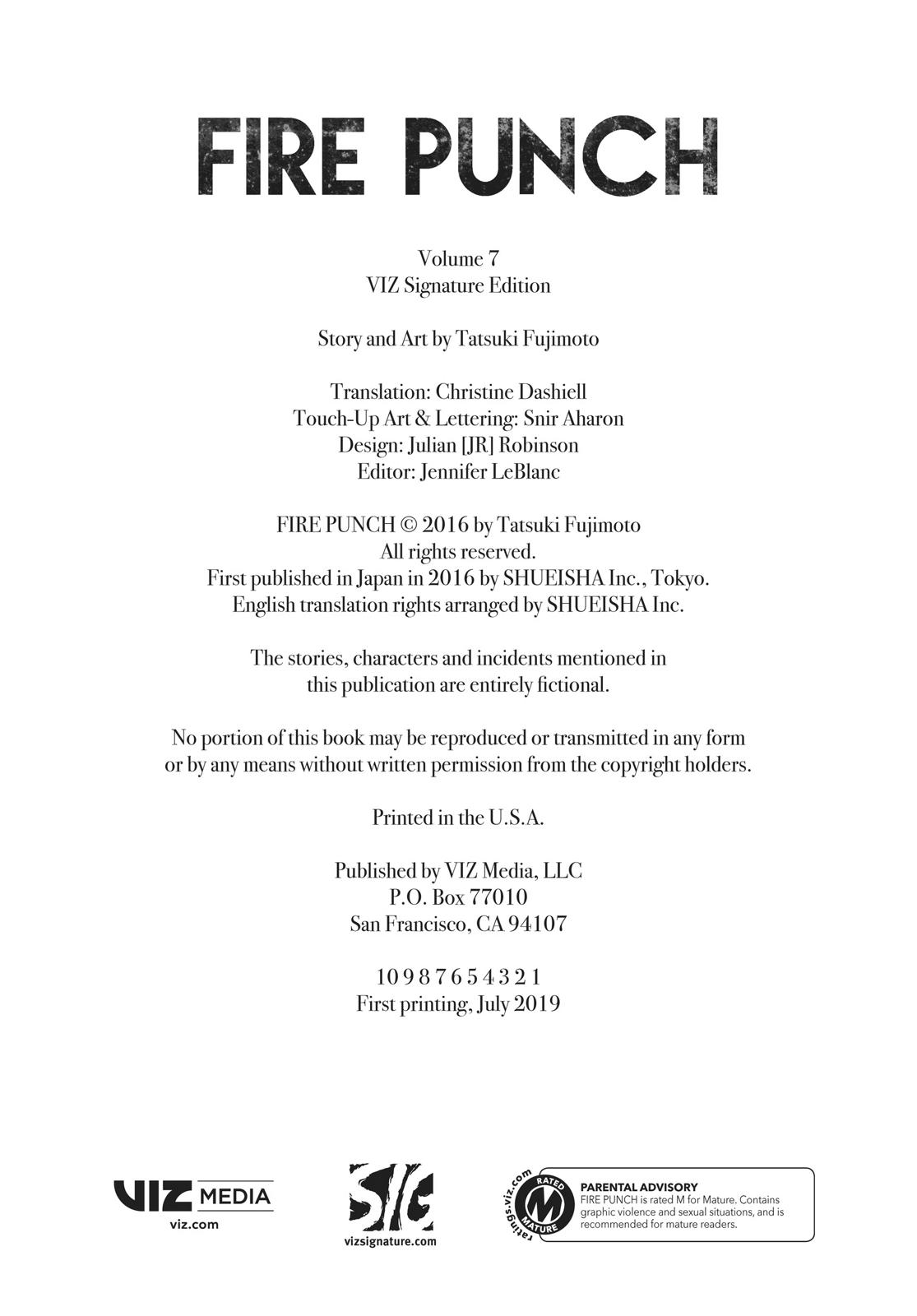 Read Fire Punch Manga Online