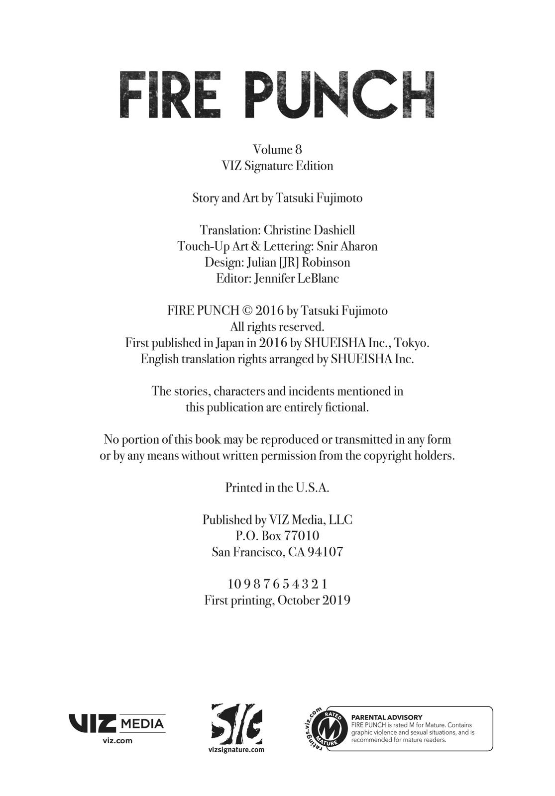 Read Fire Punch Manga Online