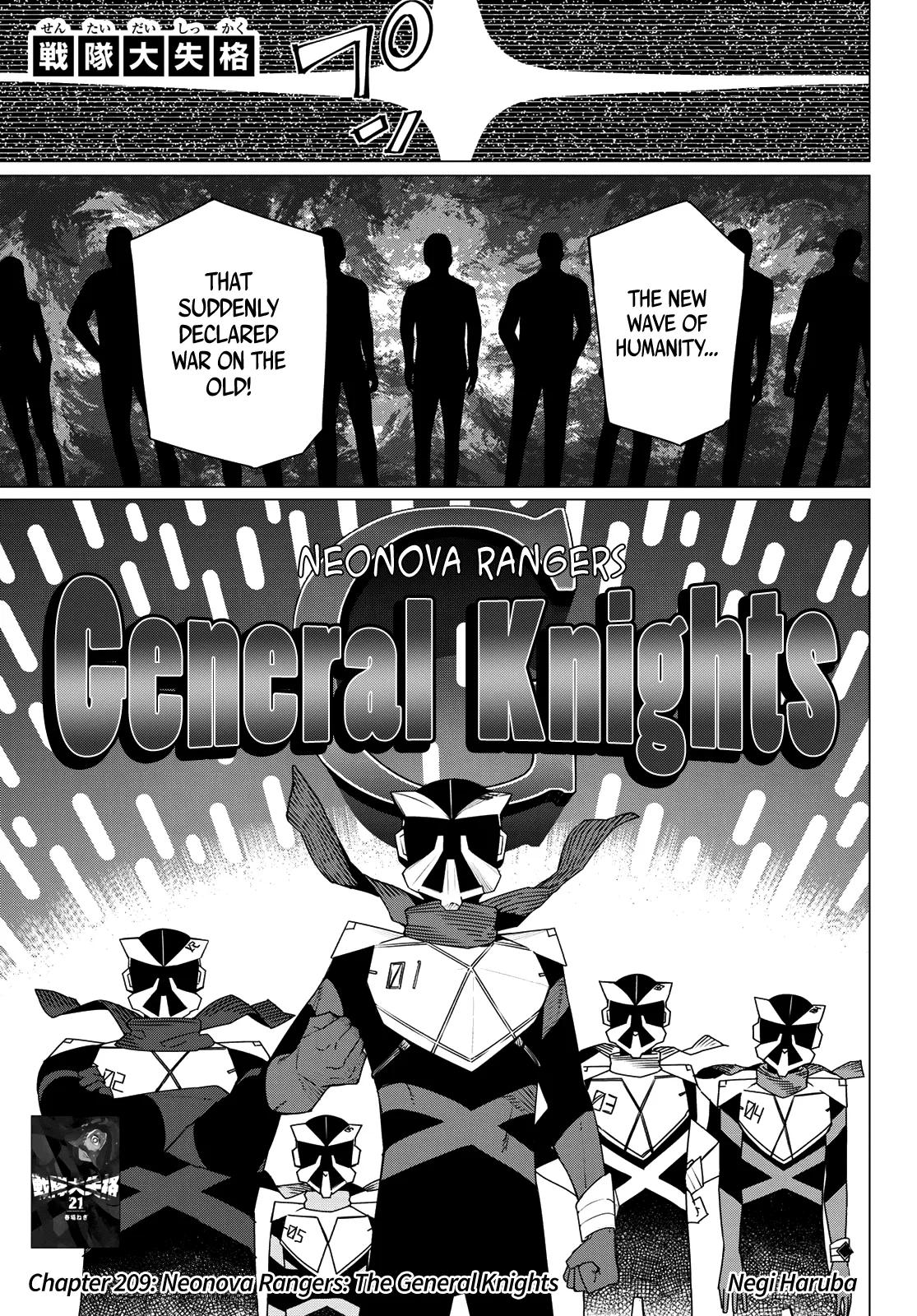 Read Go! Go! Loser Ranger! Manga Online