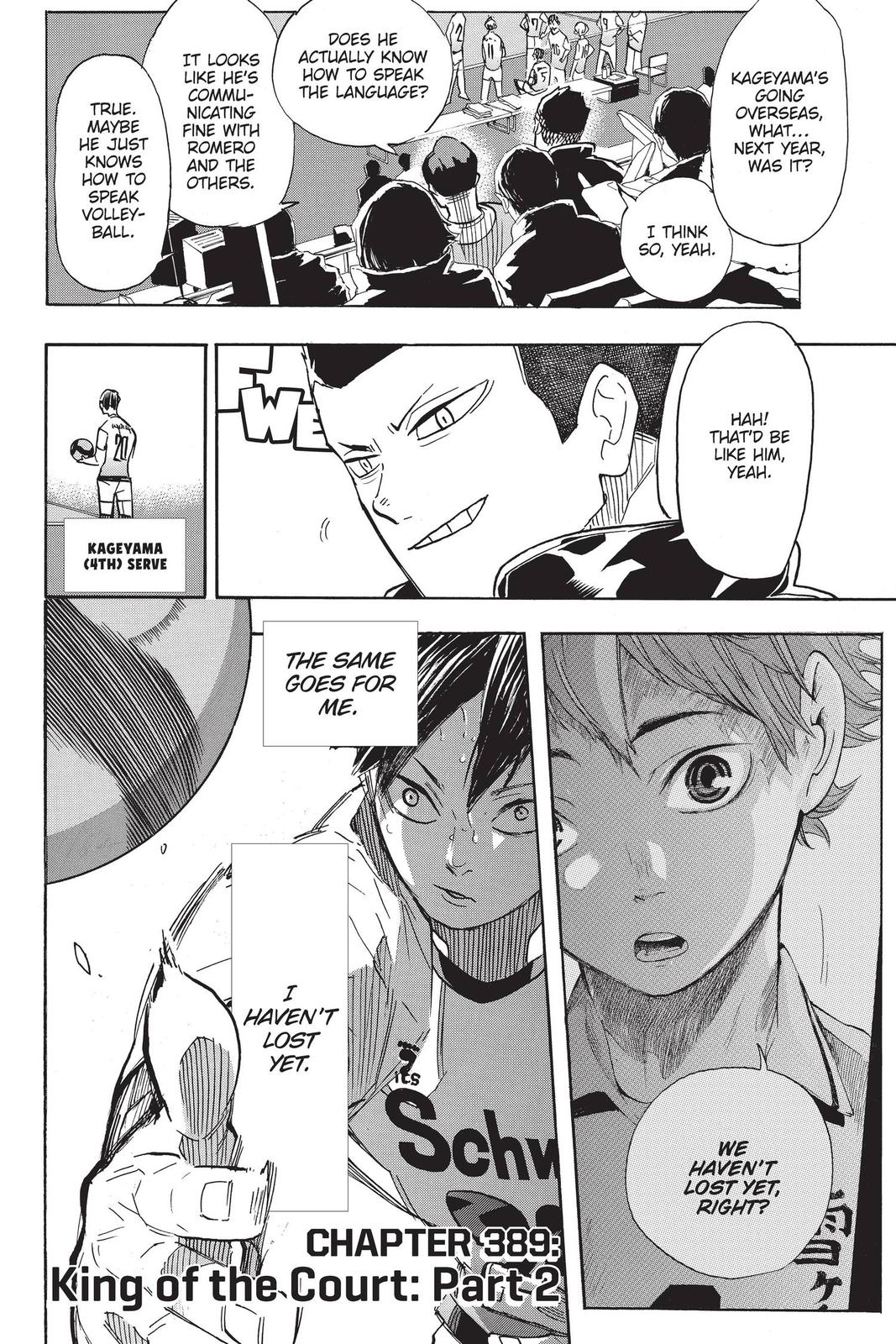 Read Haikyu Manga Online