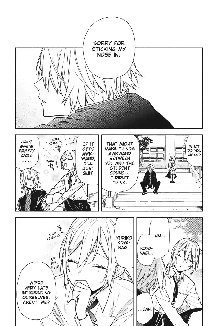 Read Horimiya Manga Online