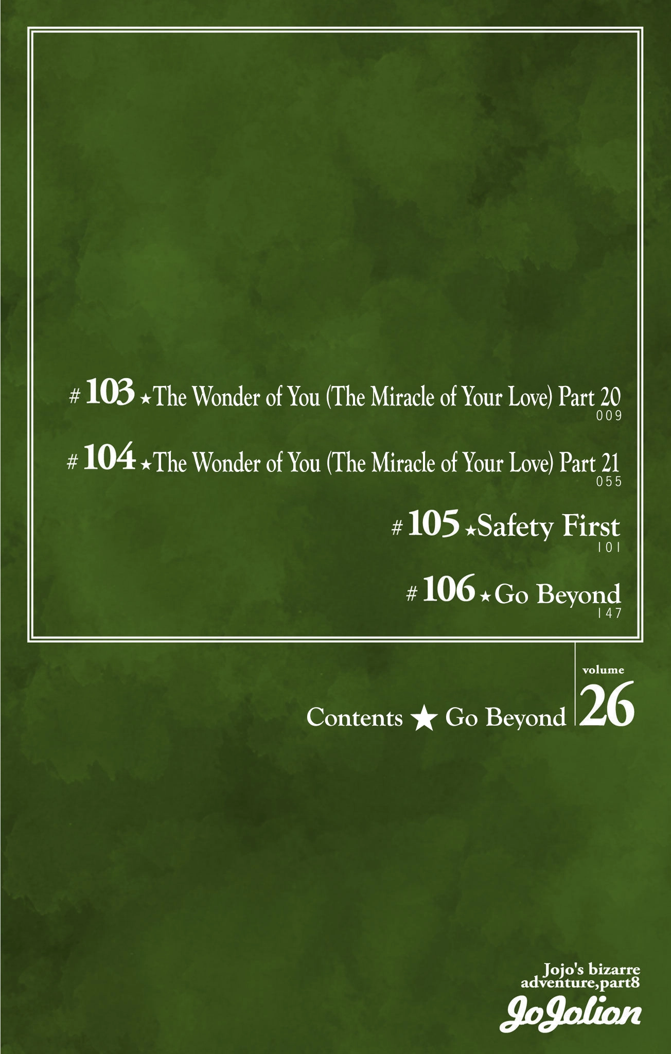 Read JoJolion Manga Online