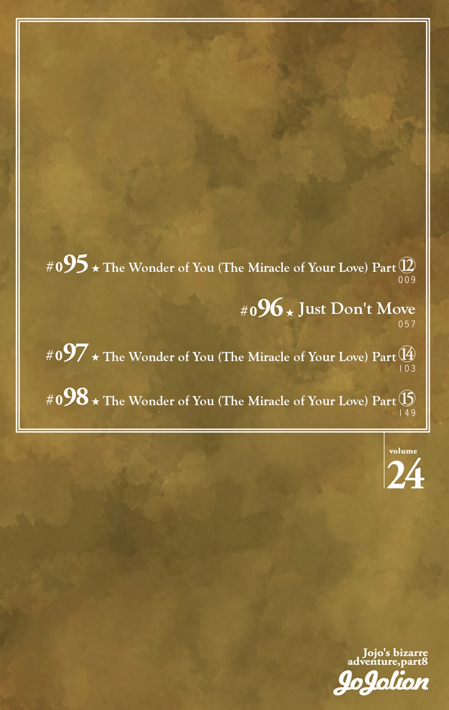 Read JoJolion Manga Online