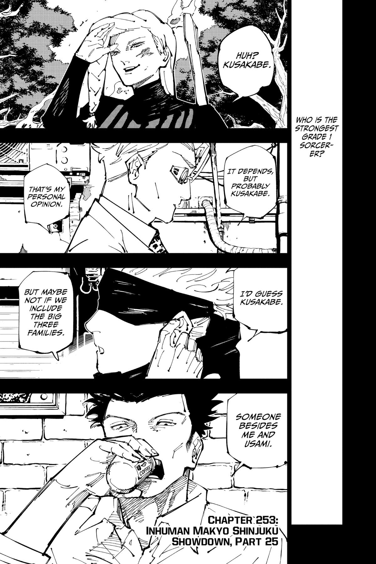 Read Jujutsu Kaisen Manga Online