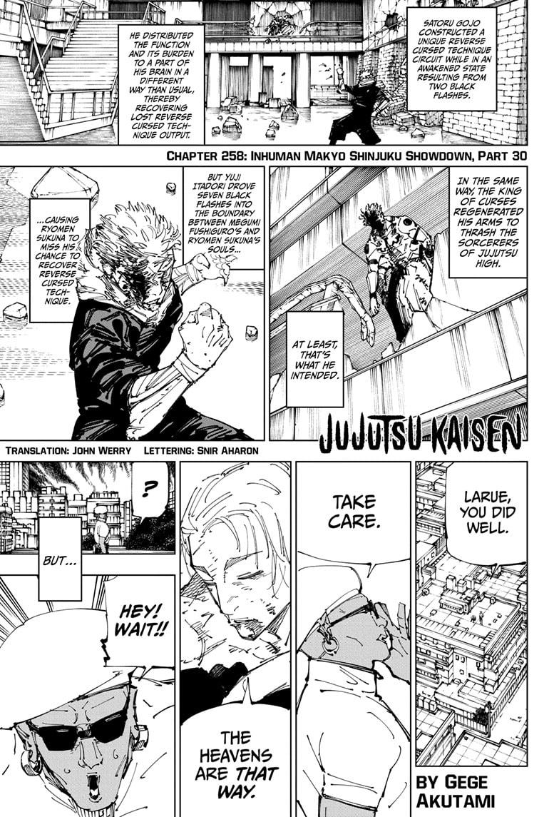 Read Jujutsu Kaisen Manga Online