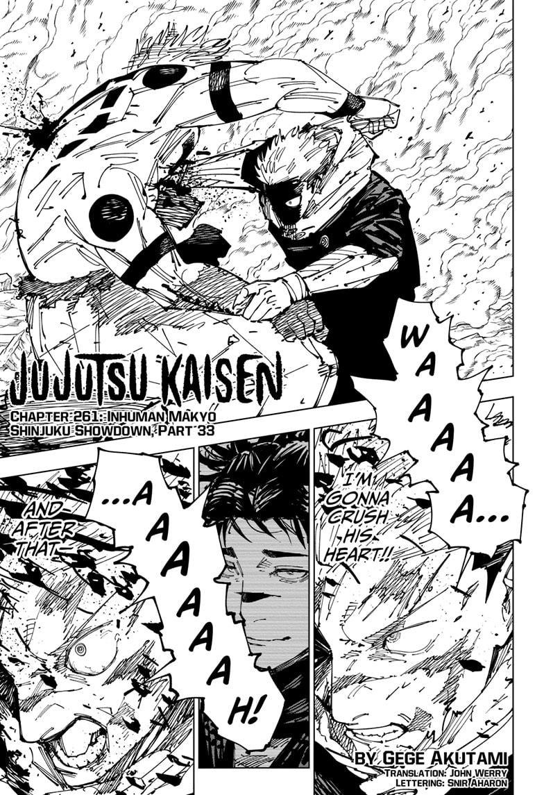 Read Jujutsu Kaisen Manga Online
