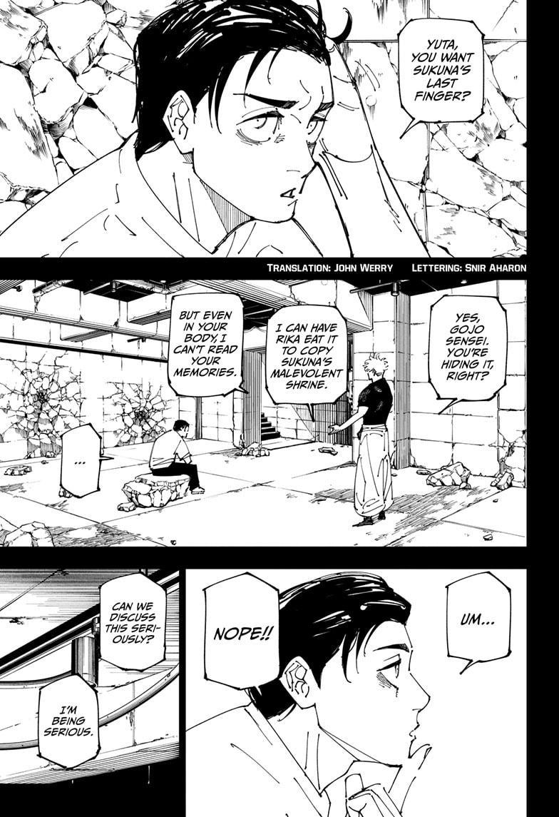 Read Jujutsu Kaisen Manga Online