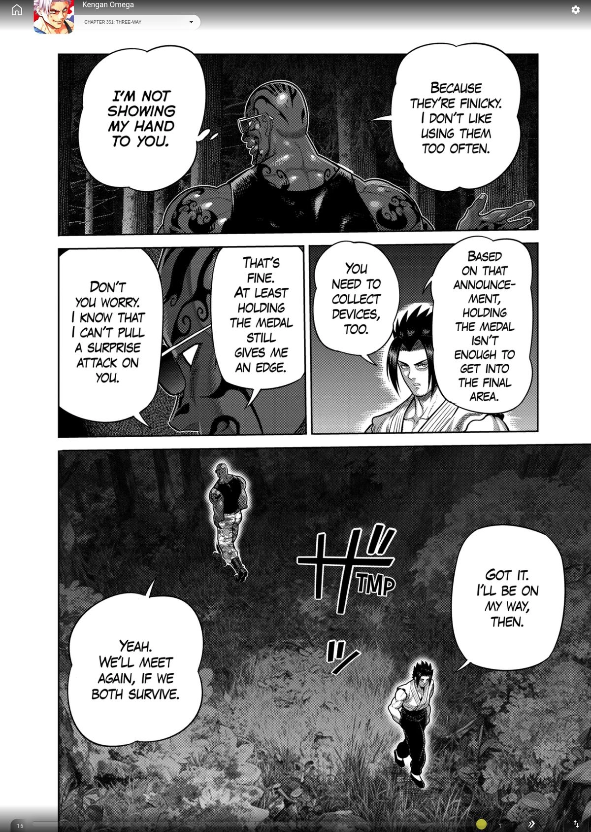 Read Kengan Omega Manga Online