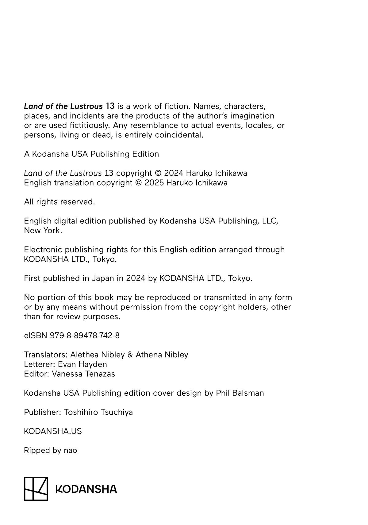 Read Land of the Lustrous Manga Online