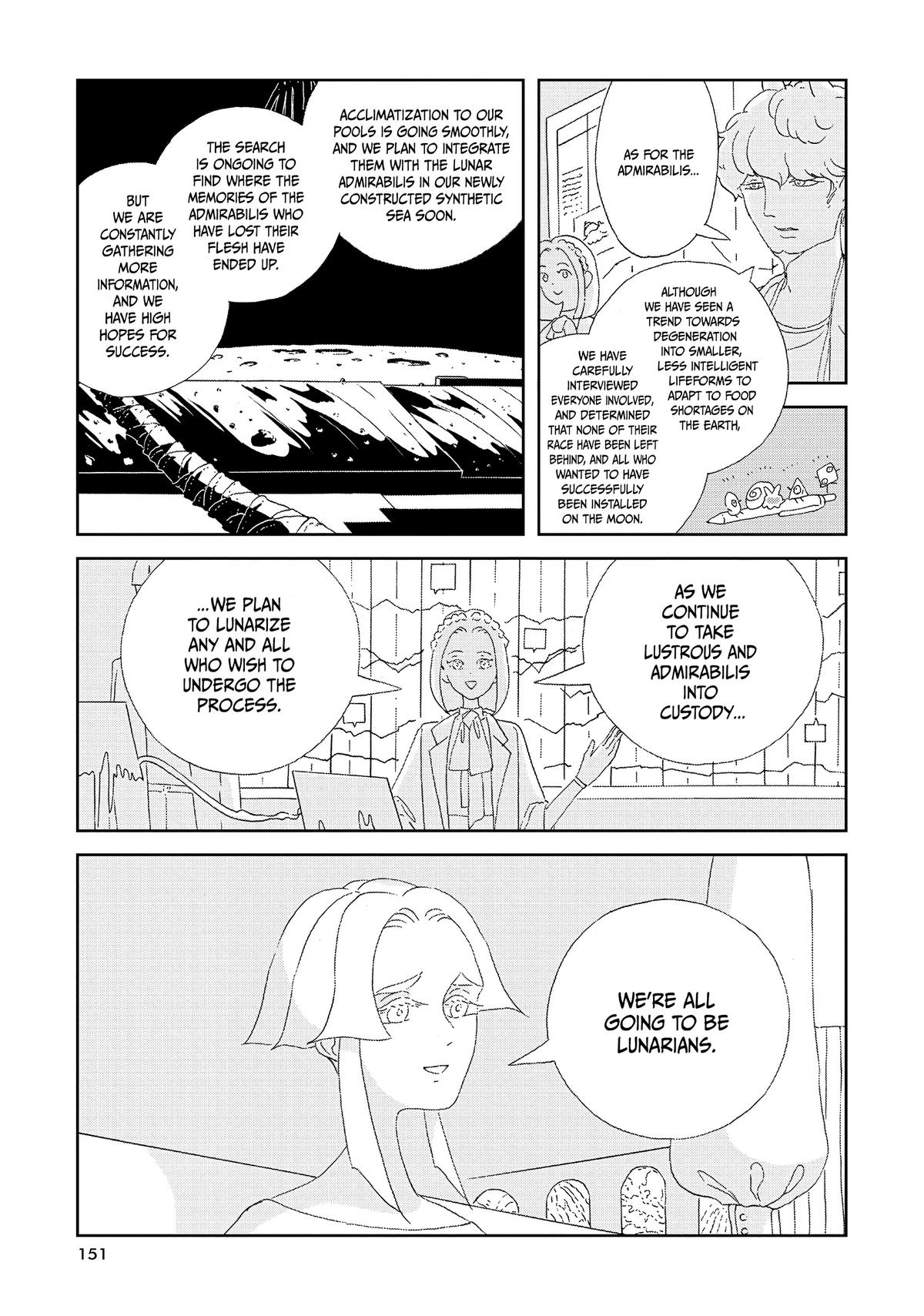 Read Land of the Lustrous Manga Online