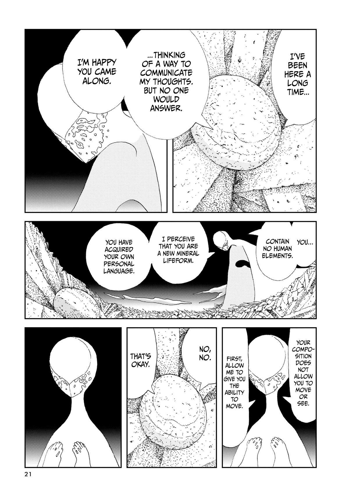 Read Land of the Lustrous Manga Online