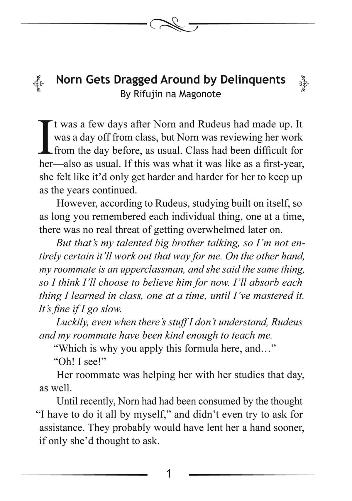 Read Mushoku Tensei Manga Online