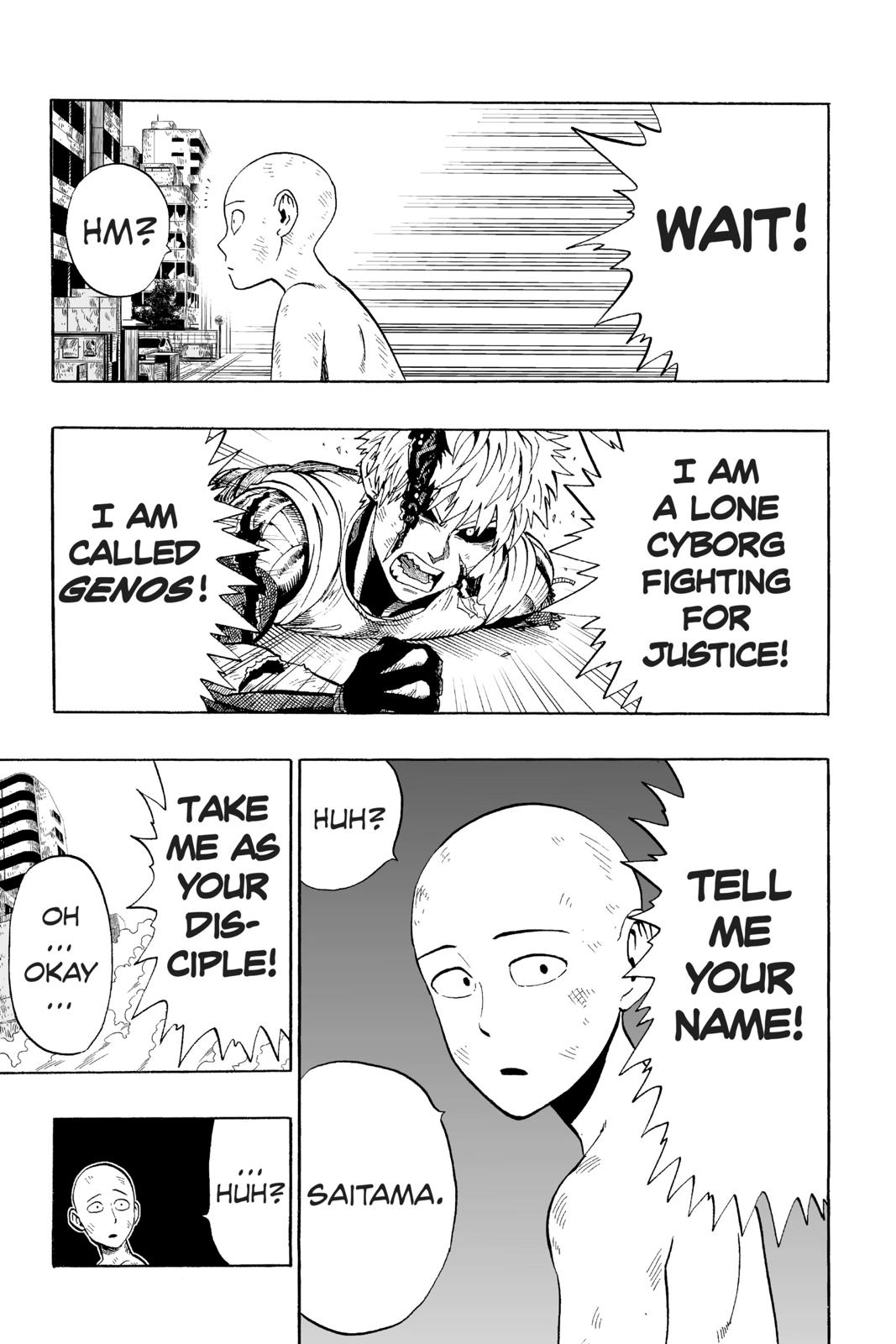 Read One Punch Man Manga Online